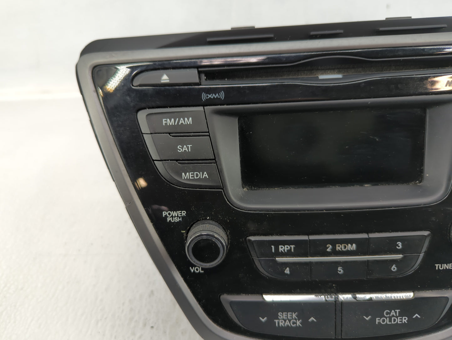 2014-2016 Hyundai Elantra Radio AM FM Cd Player Receiver Replacement P/N:96170-3X156GU Fits Fits 2014 2015 2016 OEM Used Aut