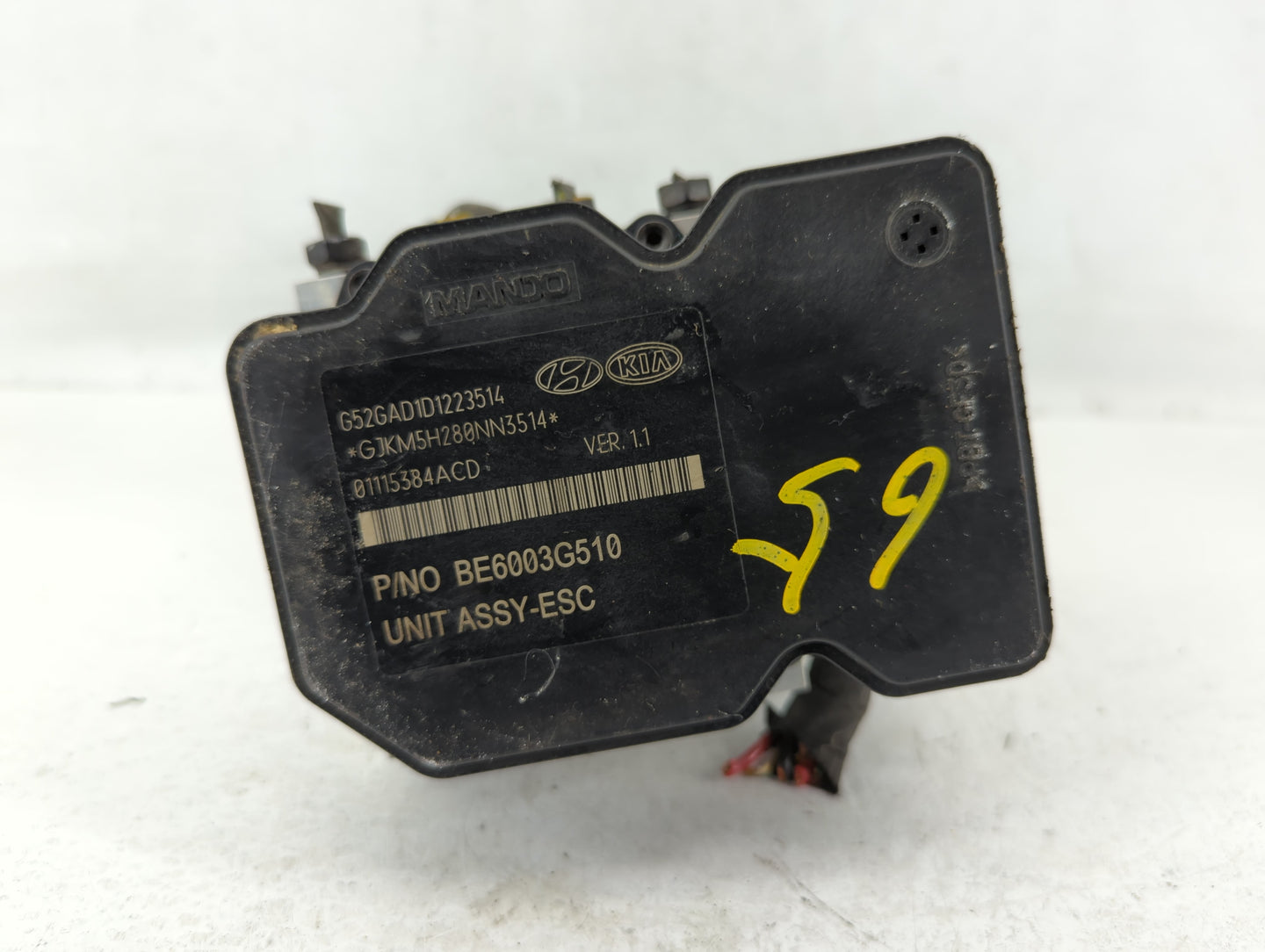 2014-2016 Hyundai Elantra ABS Pump Control Module Replacement P/N:58920-3X630 Fits Fits 2014 2015 2016 OEM Used Auto Parts -
