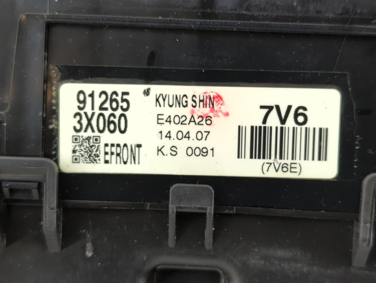 2014-2016 Hyundai Elantra Fusebox Fuse Box Panel Relay Module P/N:912653X060 Fits Fits 2014 2015 2016 OEM Used Auto Parts - 