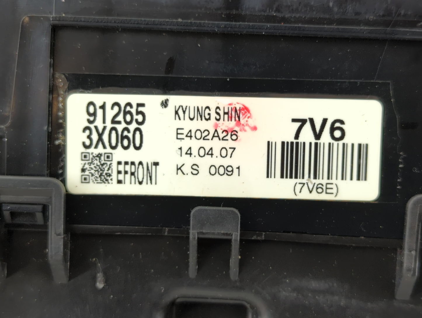 2014-2016 Hyundai Elantra Fusebox Fuse Box Panel Relay Module P/N:912653X060 Fits Fits 2014 2015 2016 OEM Used Auto Parts - 