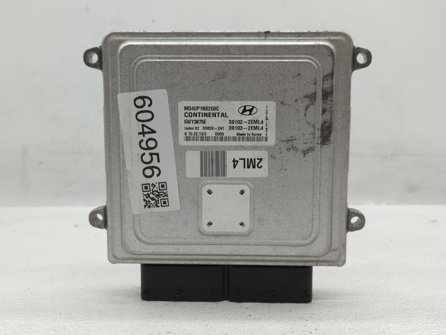 2014-2016 Hyundai Elantra PCM Engine Control Computer ECU ECM PCU OEM P/N:39102-2EML4 Fits Fits 2014 2015 2016 OEM Used Auto
