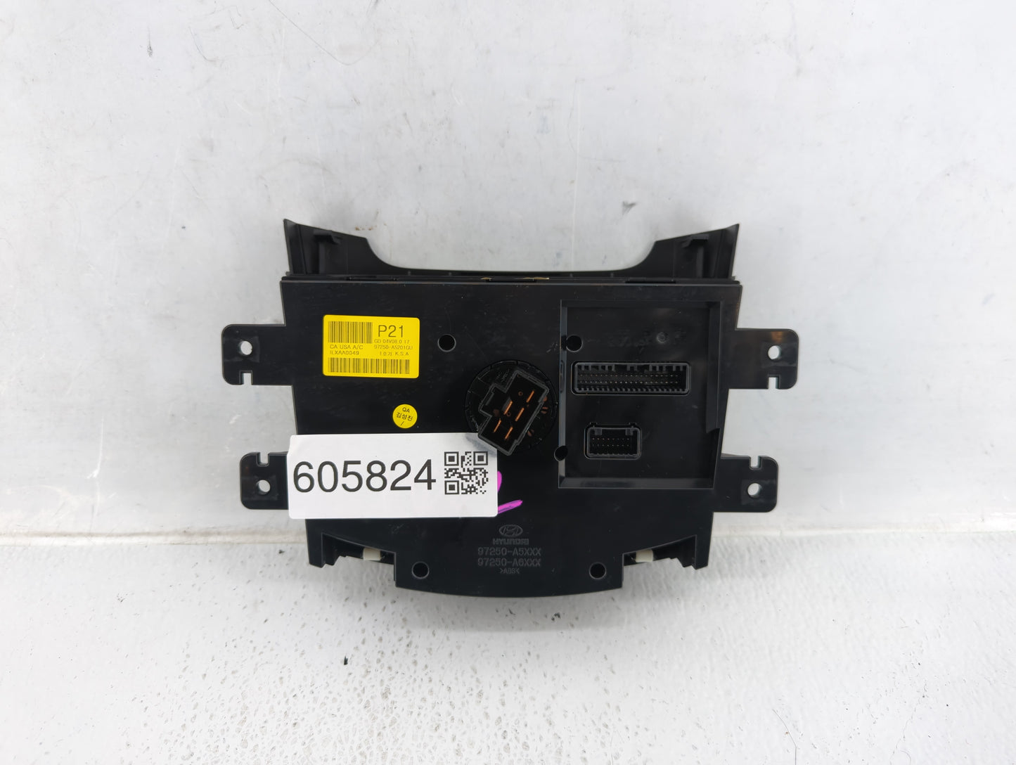 2013-2017 Hyundai Elantra Climate Control Module Temperature AC/Heater Replacement P/N:97250-A5201GU Fits OEM Used Auto Part