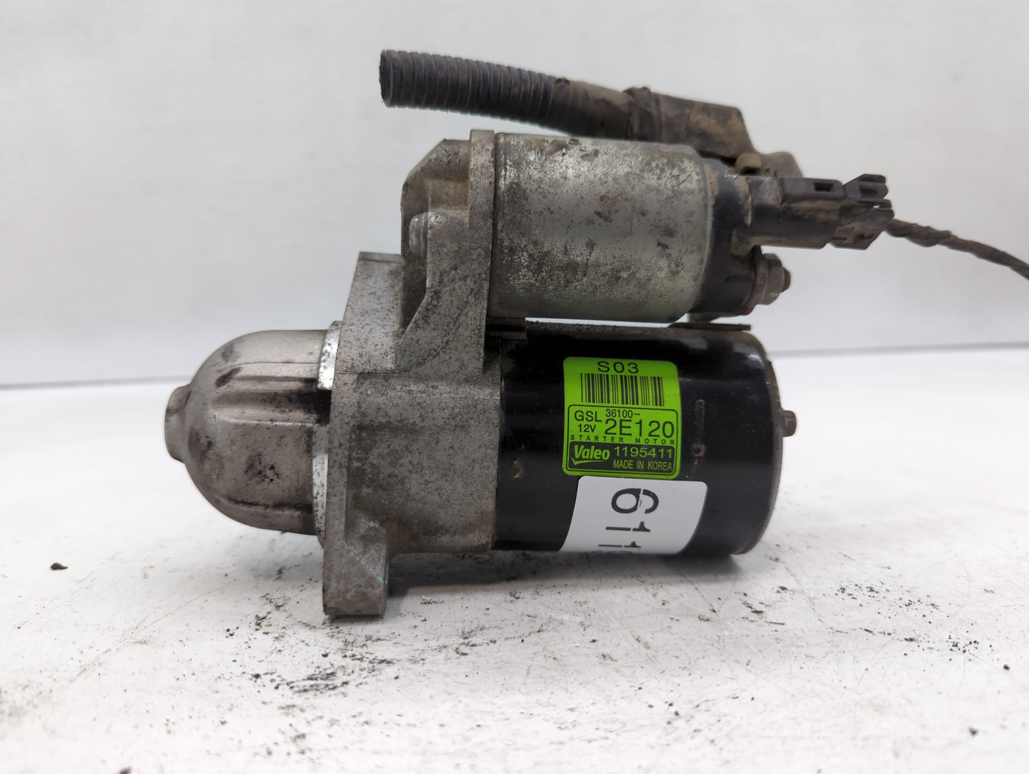 2013-2020 Hyundai Elantra Car Starter Motor Solenoid OEM P/N:36100-2E120 36100-2E200 Fits OEM Used Auto Parts - Oemusedautop