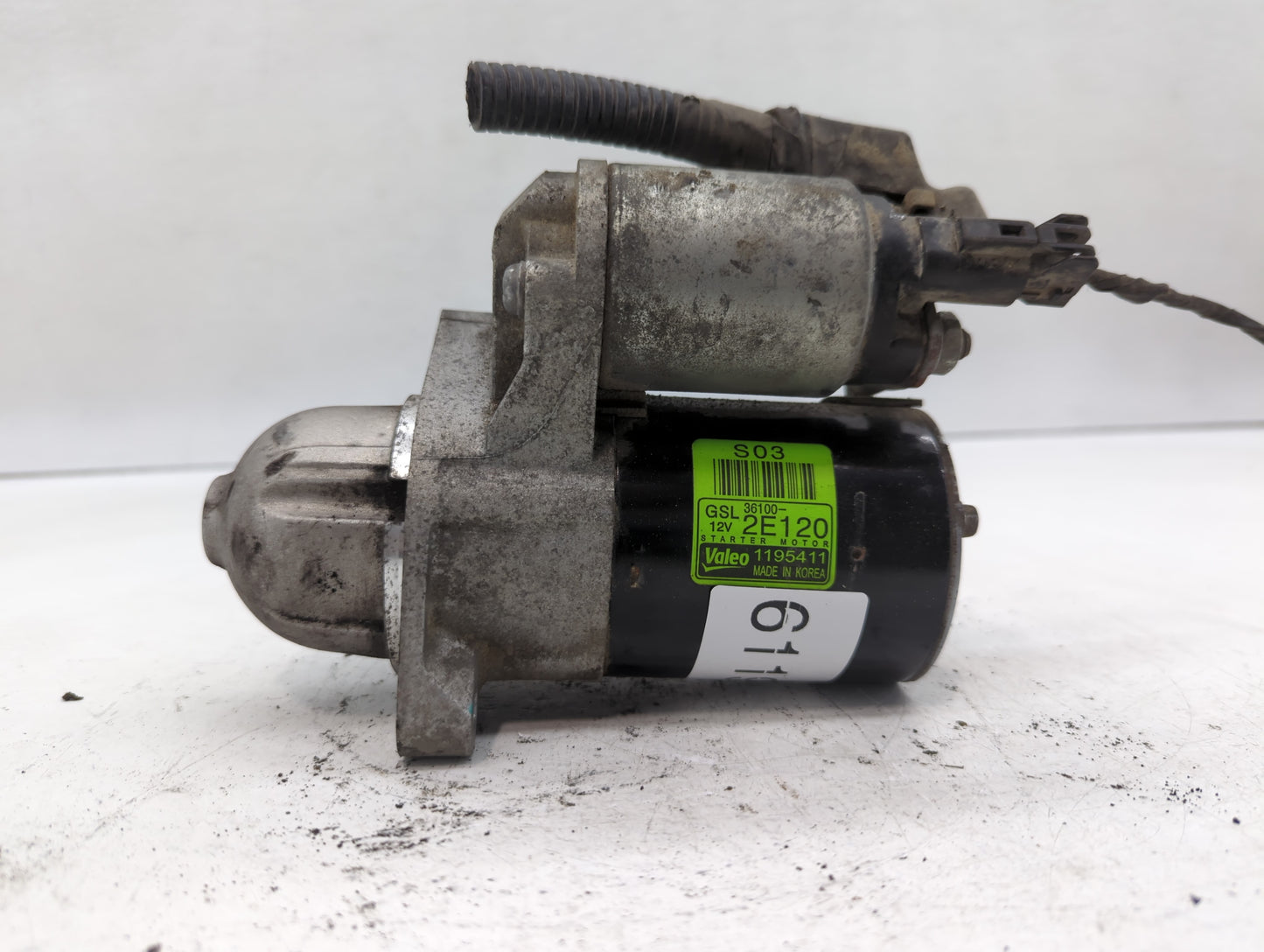 2013-2020 Hyundai Elantra Car Starter Motor Solenoid OEM P/N:36100-2E120 36100-2E200 Fits OEM Used Auto Parts - Oemusedautop
