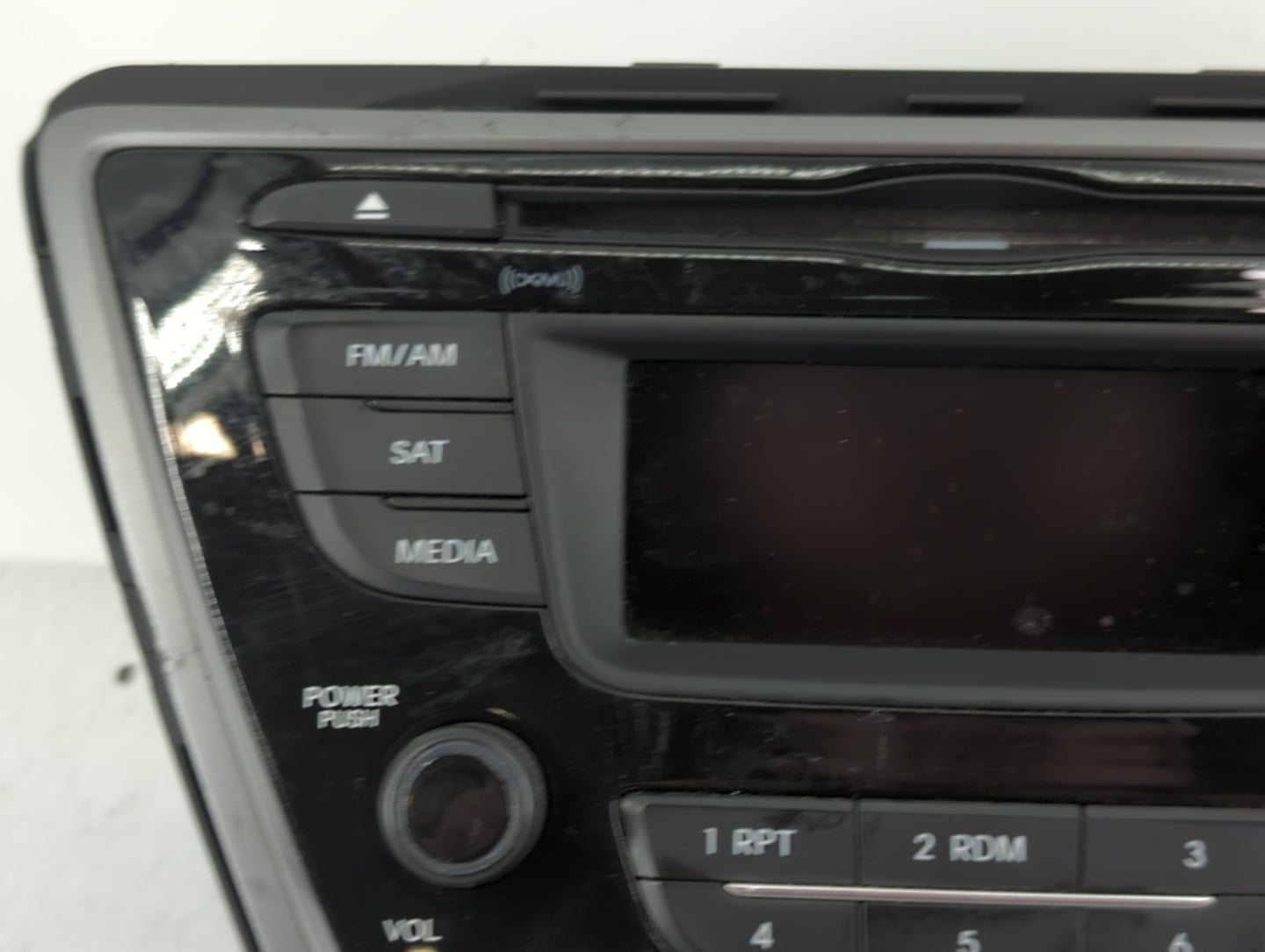 2014-2015 Hyundai Elantra Radio AM FM Cd Player Receiver Replacement P/N:96170-3X156GU Fits Fits 2014 2015 OEM Used Auto Par