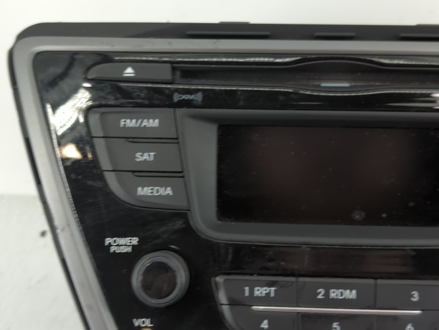 2014-2015 Hyundai Elantra Radio AM FM Cd Player Receiver Replacement P/N:96170-3X156GU Fits Fits 2014 2015 OEM Used Auto Par