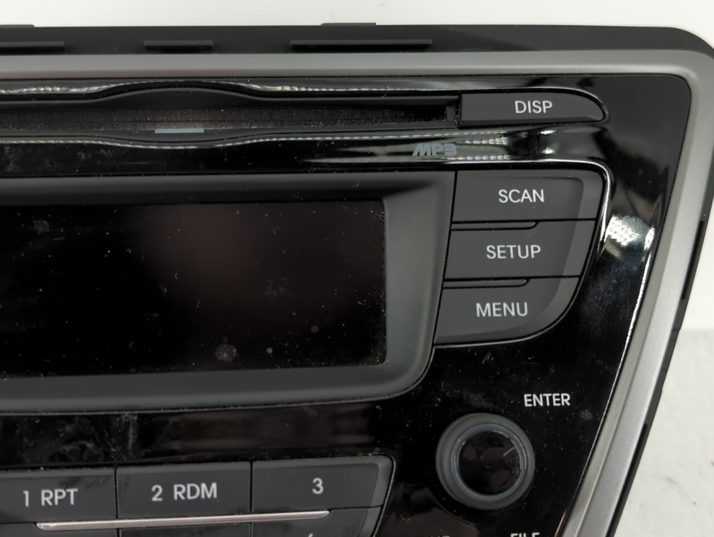 2014-2015 Hyundai Elantra Radio AM FM Cd Player Receiver Replacement P/N:96170-3X156GU Fits Fits 2014 2015 OEM Used Auto Par