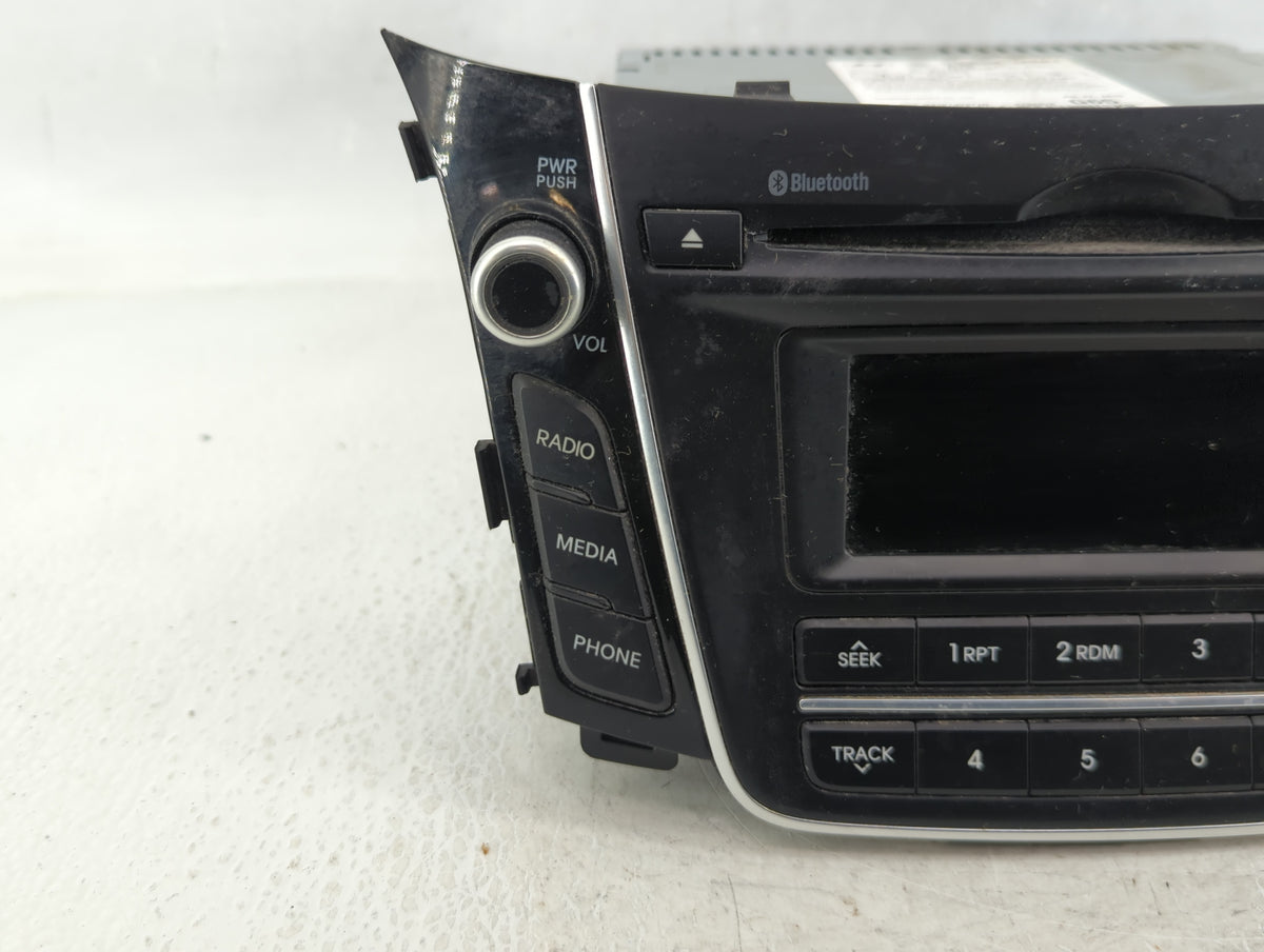 2013-2015 Hyundai Elantra Radio AM FM Cd Player Receiver Replacement P/N:96170-A5260GU Fits Fits 2013 2014 2015 OEM Used Aut