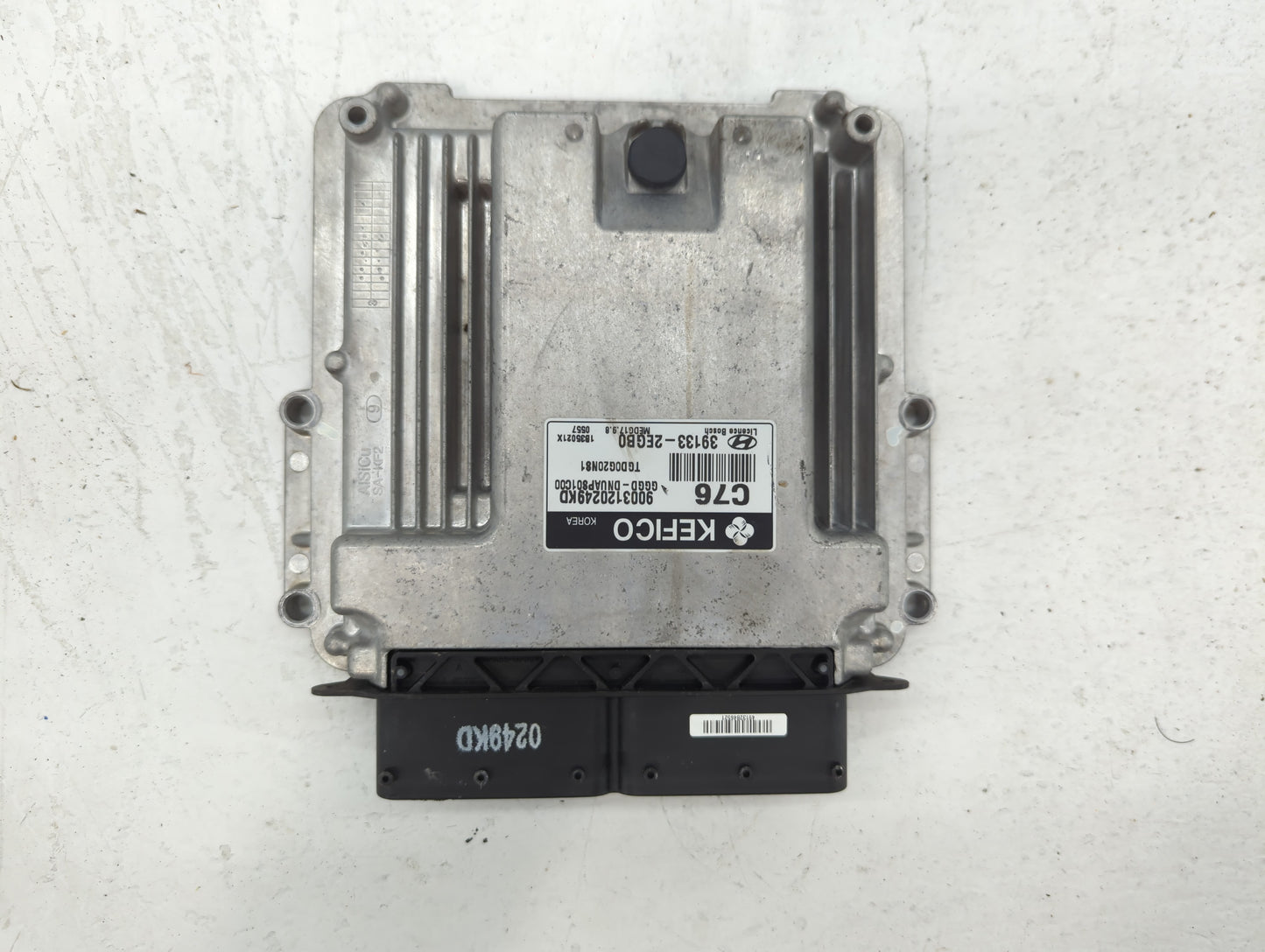 2014 Hyundai Elantra PCM Engine Control Computer ECU ECM PCU OEM P/N:39133-2EGB0 Fits OEM Used Auto Parts - Oemusedautoparts