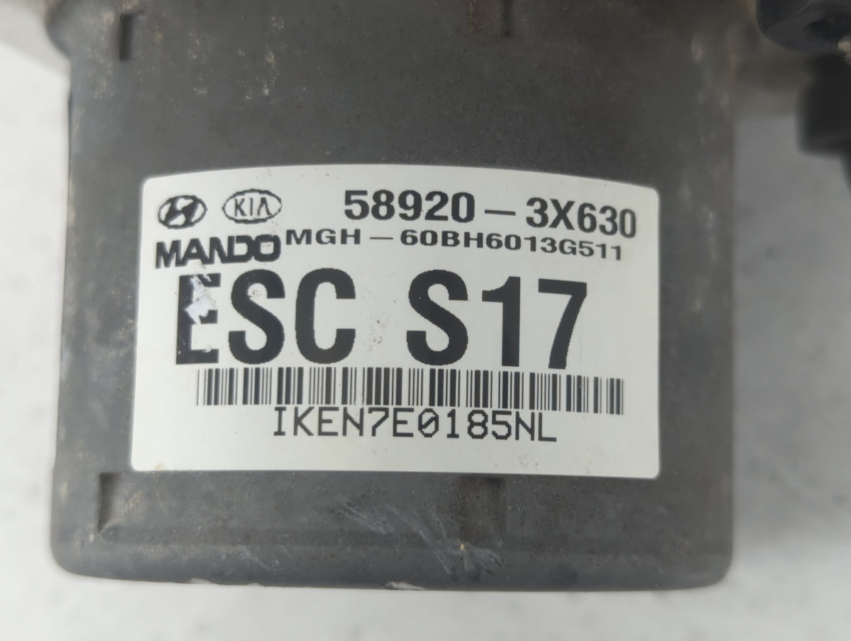 2014-2016 Hyundai Elantra Anti-Lock Brake ABS Pump Module Actuator OEM P/N:58920-3X630 Fits Fits 2014 2015 2016 OEM Used Aut