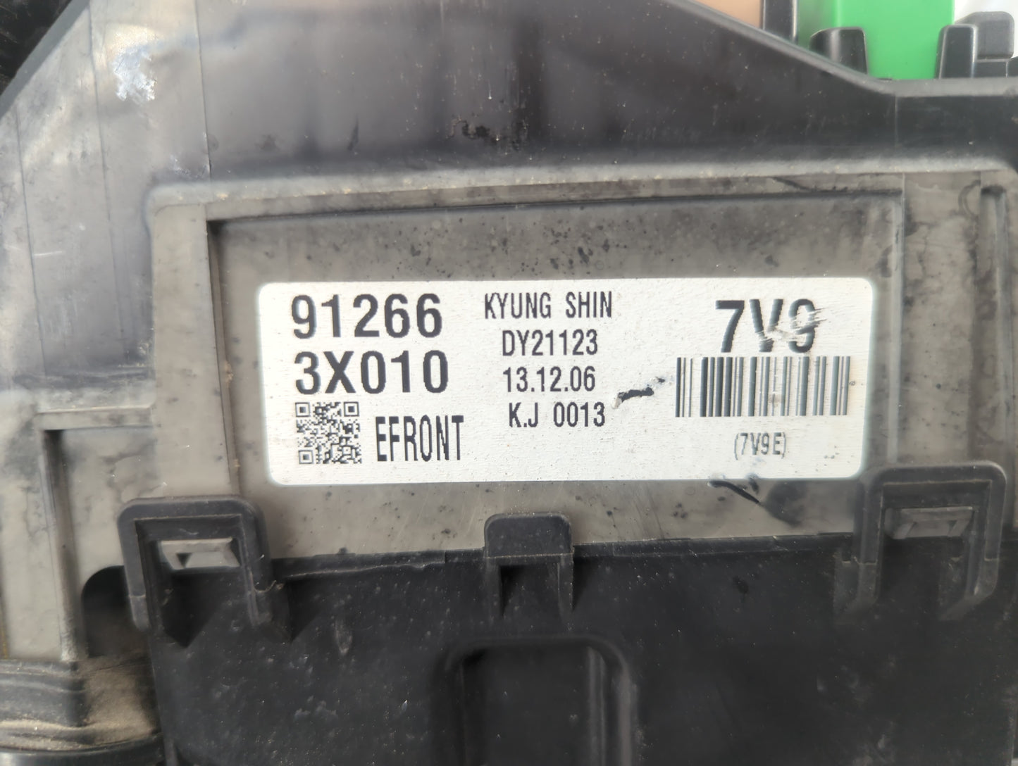 2014-2016 Hyundai Elantra Fusebox Fuse Box Panel Relay Module P/N:91266 3X010 Fits Fits 2014 2015 2016 OEM Used Auto Parts -