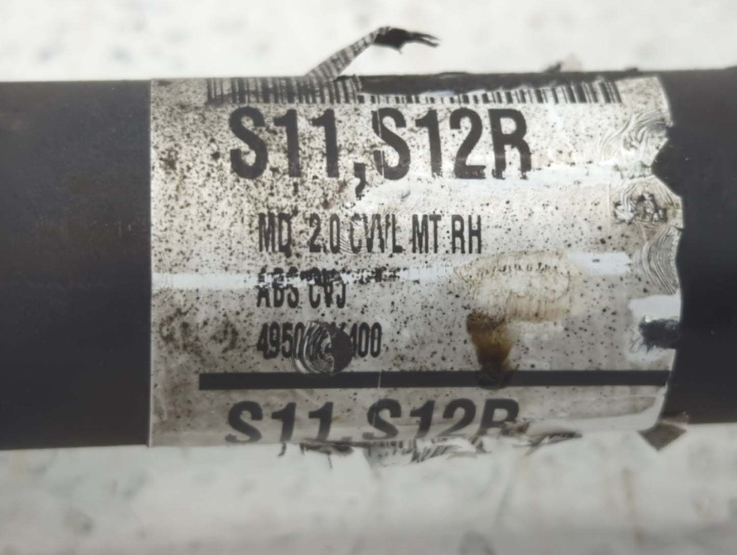 2014-2016 Hyundai Elantra Axle Shaft Front Passenger Cv C/v - Oemusedautoparts1.com