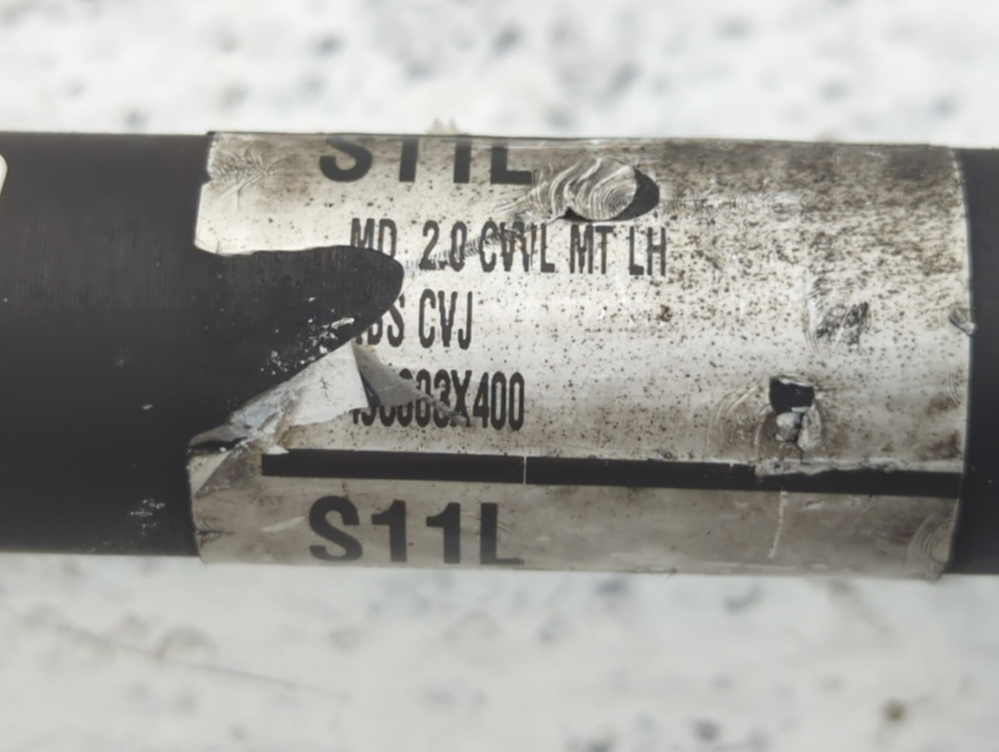2014-2016 Hyundai Elantra Axle Shaft Front Driver Cv C/v - Oemusedautoparts1.com