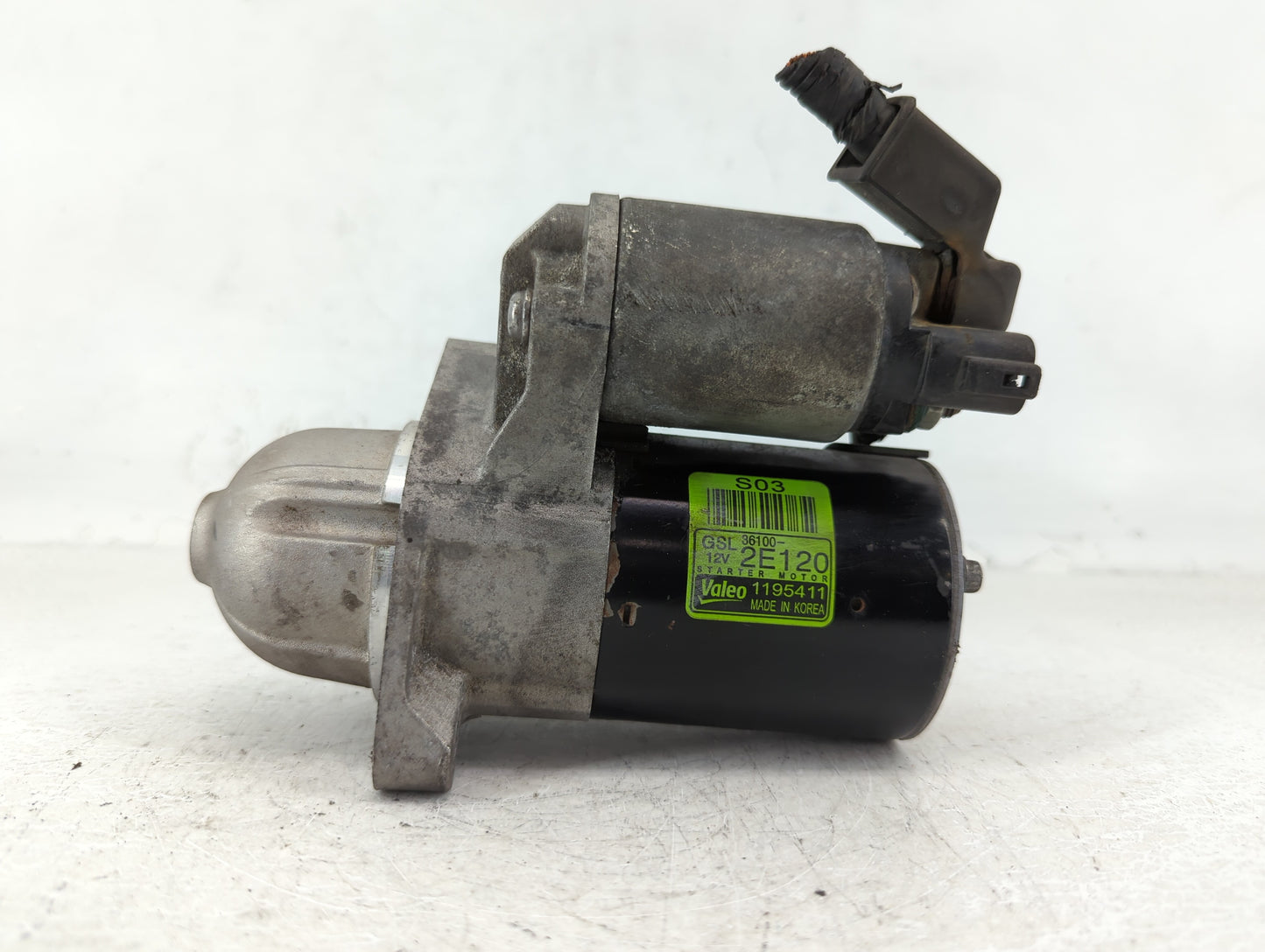 2013-2014 Hyundai Elantra Car Starter Motor Solenoid OEM P/N:36100-2E120 Fits Fits 2012 2013 2014 2015 2016 OEM Used Auto Pa