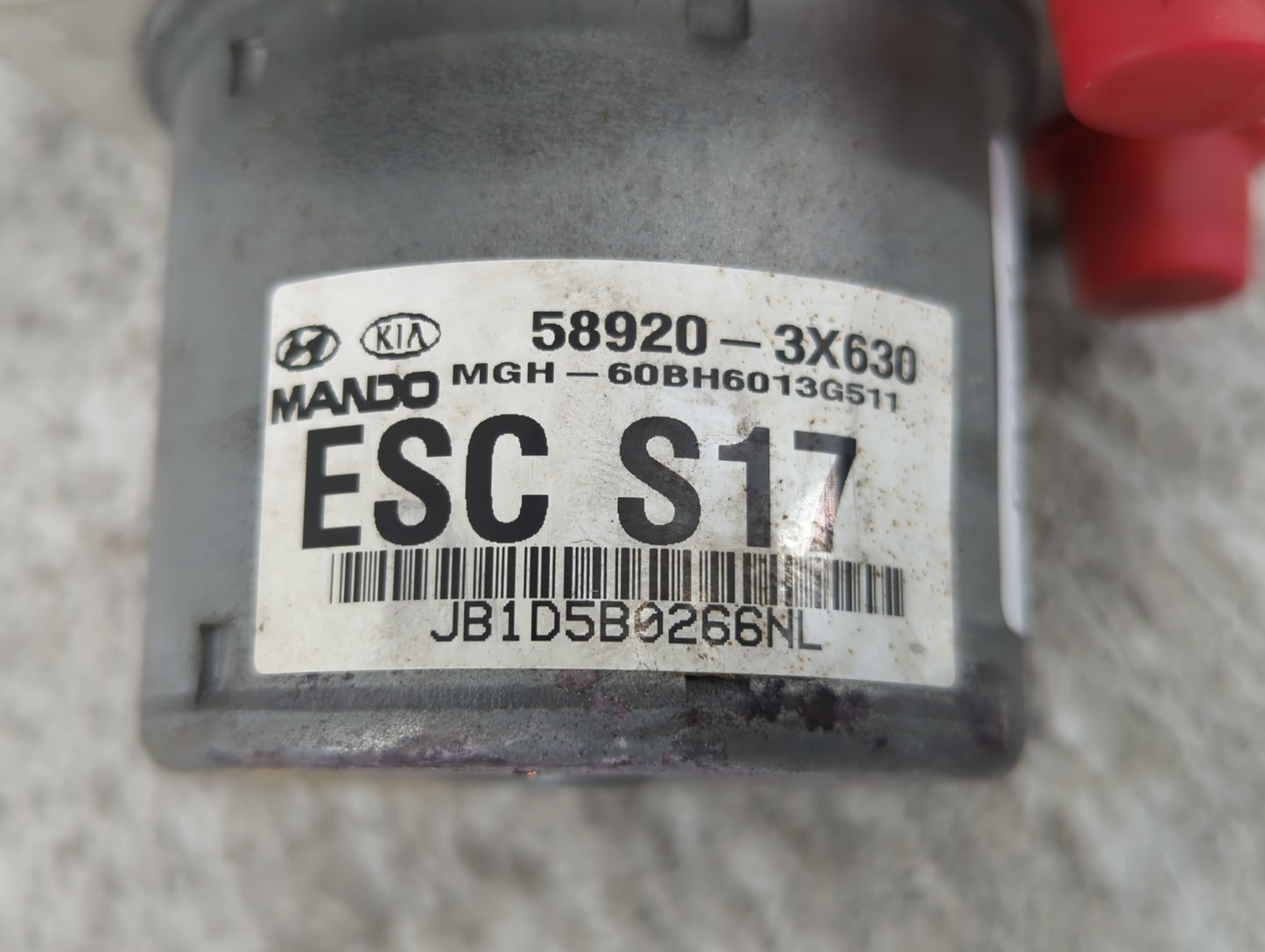 2014-2016 Hyundai Elantra ABS Pump Control Module Replacement P/N:58920-3X630 Fits Fits 2014 2015 2016 OEM Used Auto Parts -