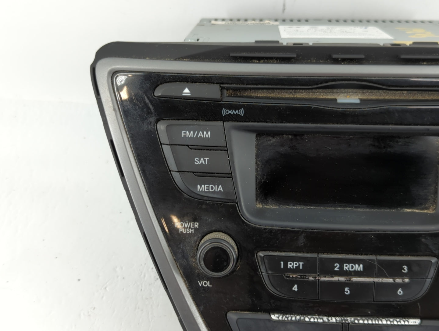 2014-2016 Hyundai Elantra Radio AM FM Cd Player Receiver Replacement P/N:96170-3X156GU Fits Fits 2014 2015 2016 OEM Used Aut