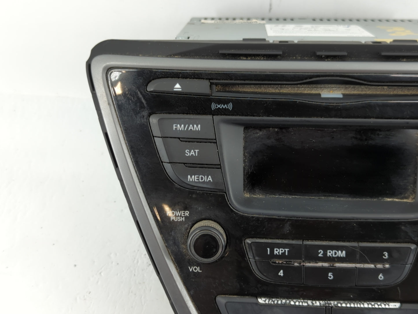 2014-2016 Hyundai Elantra Radio AM FM Cd Player Receiver Replacement P/N:96170-3X156GU Fits Fits 2014 2015 2016 OEM Used Aut