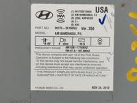 2014-2016 Hyundai Elantra Radio AM FM Cd Player Receiver Replacement P/N:96170-3X156GU Fits Fits 2014 2015 2016 OEM Used Aut