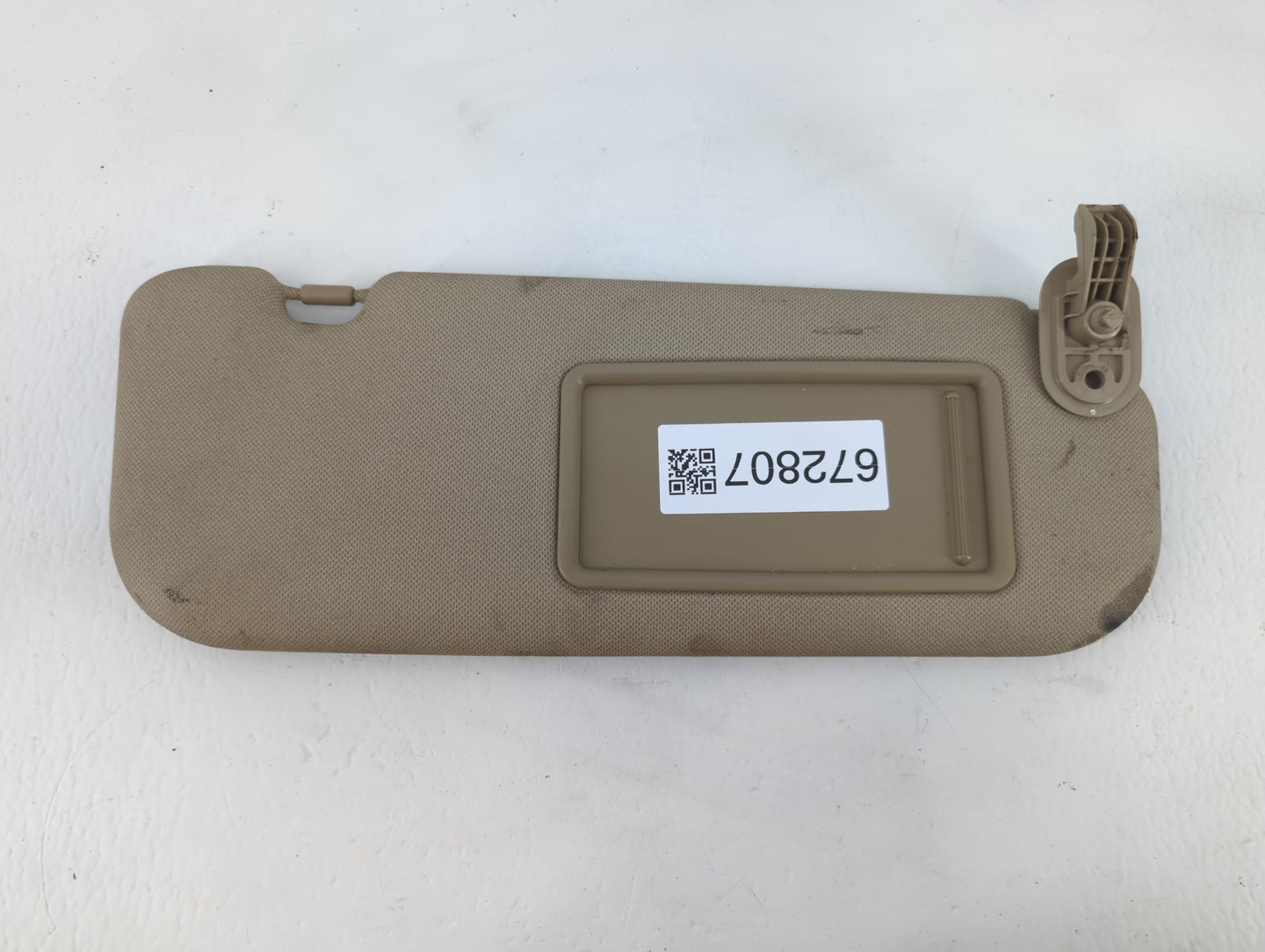 2014-2016 Hyundai Elantra Sun Visor Shade Replacement Passenger Right Mirror Fits Fits 2014 2015 2016 OEM Used Auto Parts - 