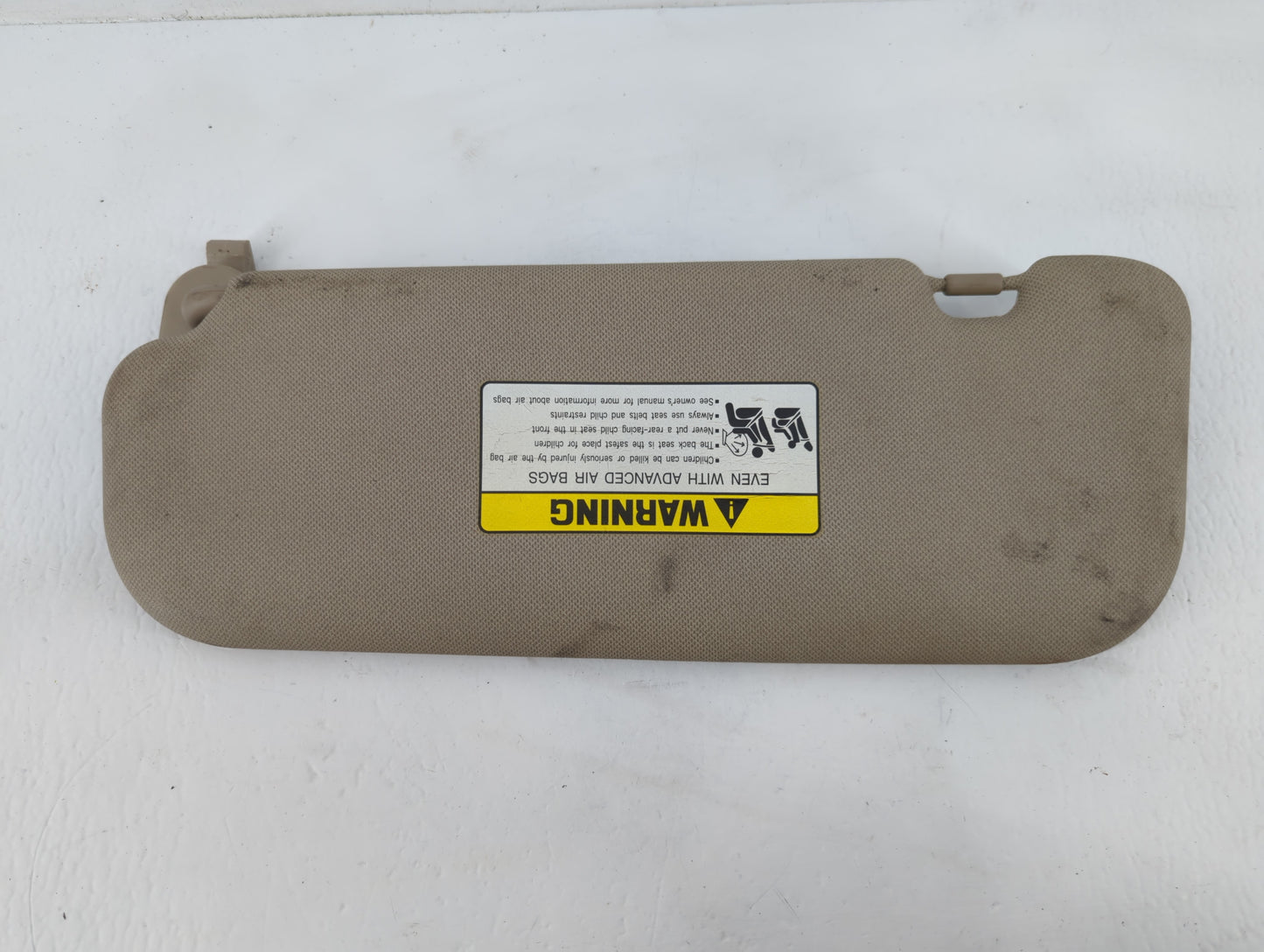 2014-2016 Hyundai Elantra Sun Visor Shade Replacement Passenger Right Mirror Fits Fits 2014 2015 2016 OEM Used Auto Parts - 