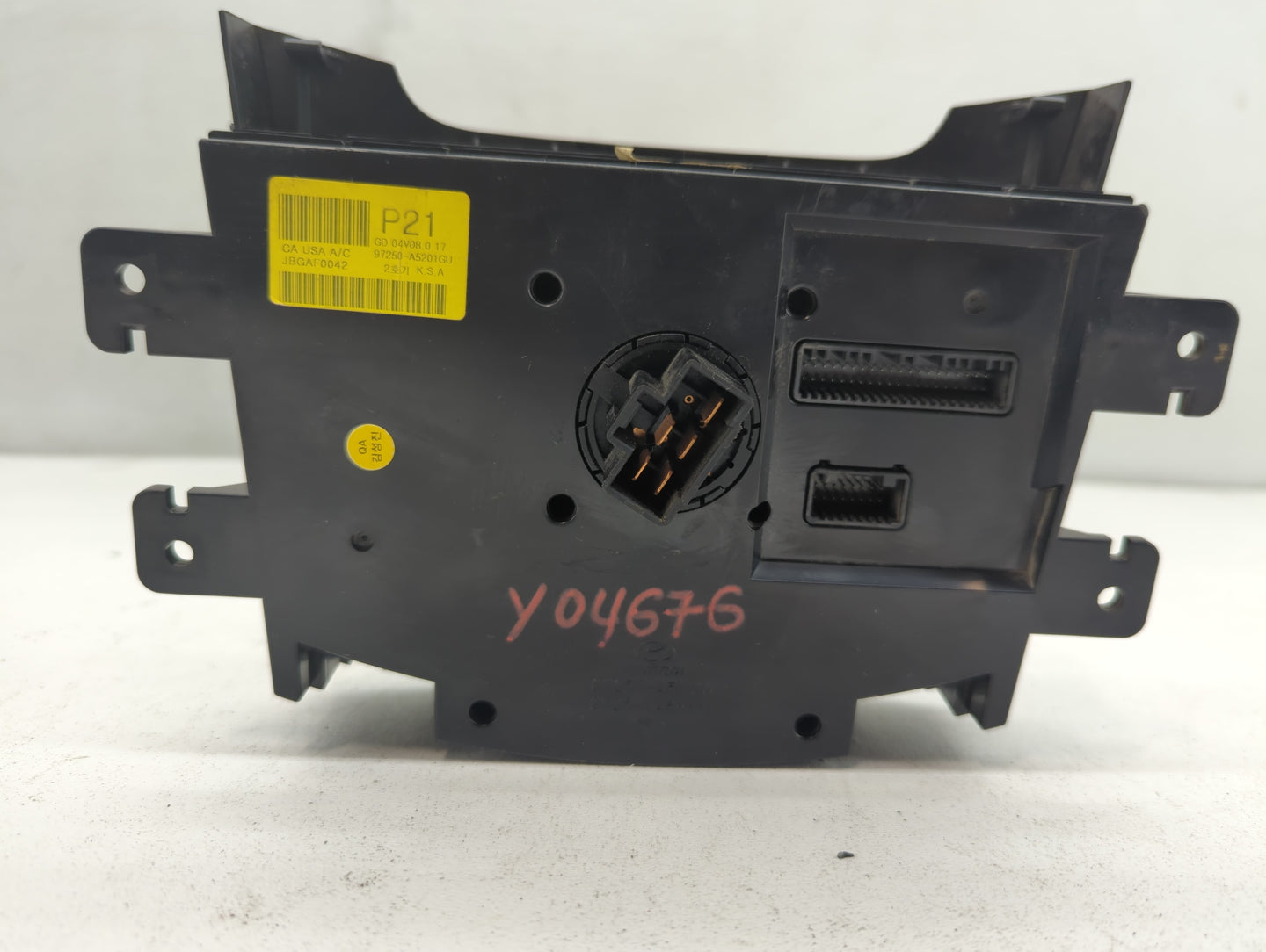 2013-2017 Hyundai Elantra Climate Control Module Temperature AC/Heater Replacement P/N:97250-A5201GU Fits OEM Used Auto Part