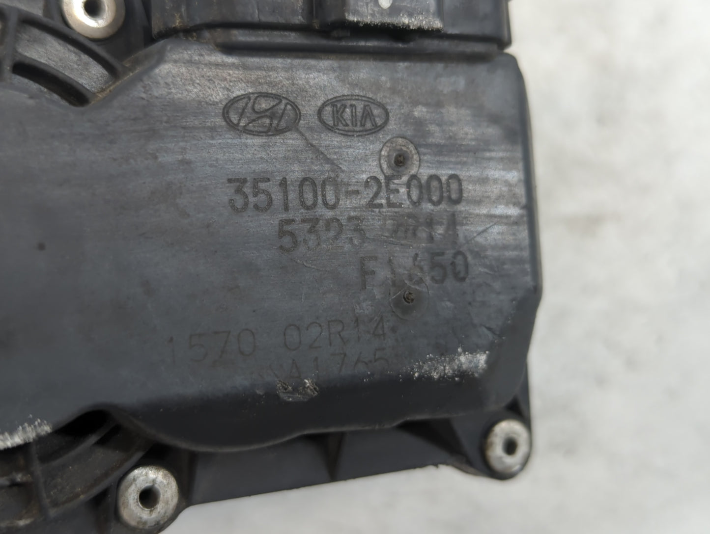 2011-2020 Hyundai Elantra Throttle Body P/N:35100-2E000 Fits Fits 2011 2012 2013 2014 2015 2016 2017 2018 2019 2020 2021 OEM