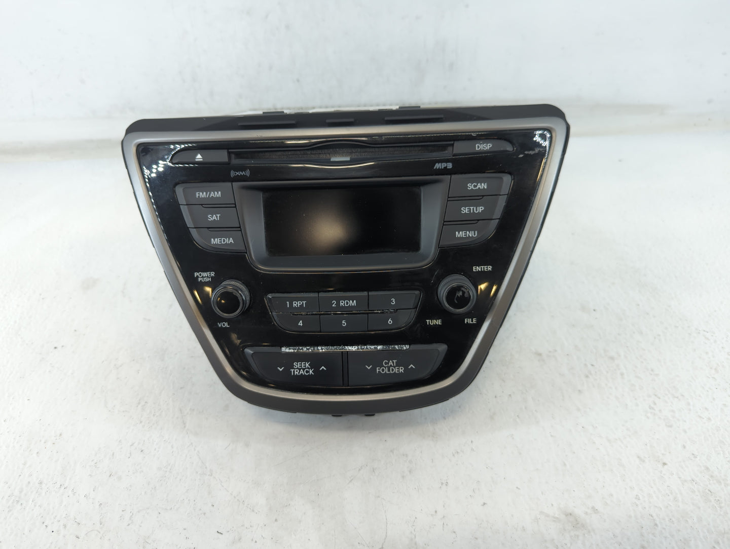 2014-2016 Hyundai Elantra Radio AM FM Cd Player Receiver Replacement P/N:96170-3X156GU Fits Fits 2014 2015 2016 OEM Used Aut