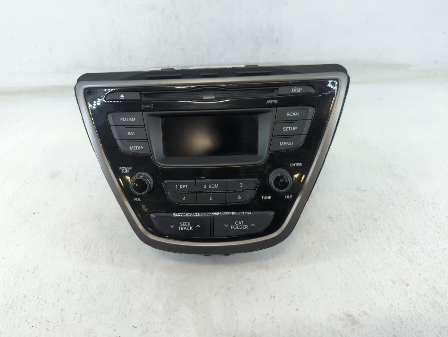 2014-2016 Hyundai Elantra Radio AM FM Cd Player Receiver Replacement P/N:96170-3X156GU Fits Fits 2014 2015 2016 OEM Used Aut
