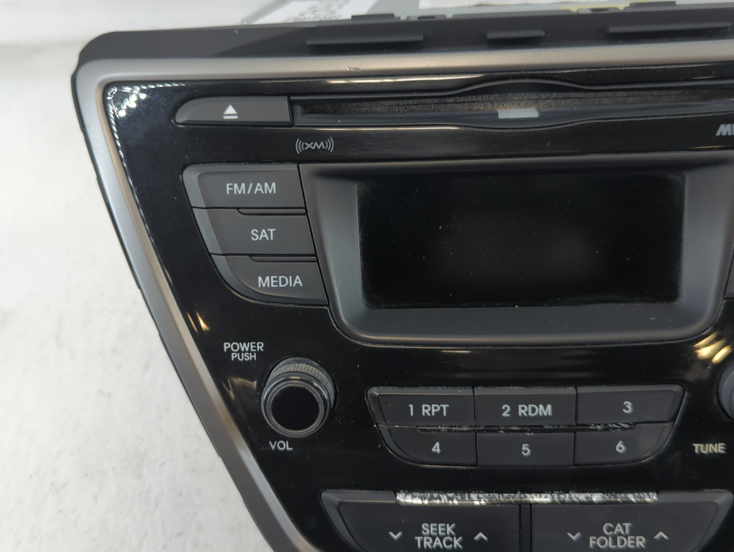2014-2016 Hyundai Elantra Radio AM FM Cd Player Receiver Replacement P/N:96170-3X156GU Fits Fits 2014 2015 2016 OEM Used Aut