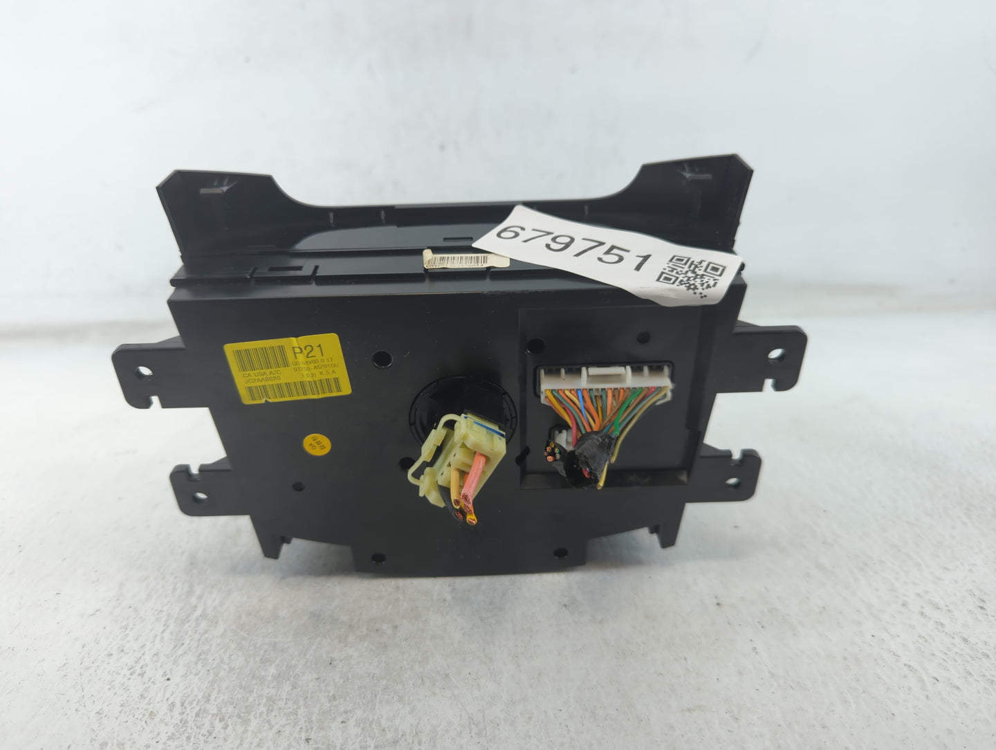 2013-2017 Hyundai Elantra Climate Control Module Temperature AC/Heater Replacement P/N:97250-A5201GU JC2AA0020 Fits OEM Used