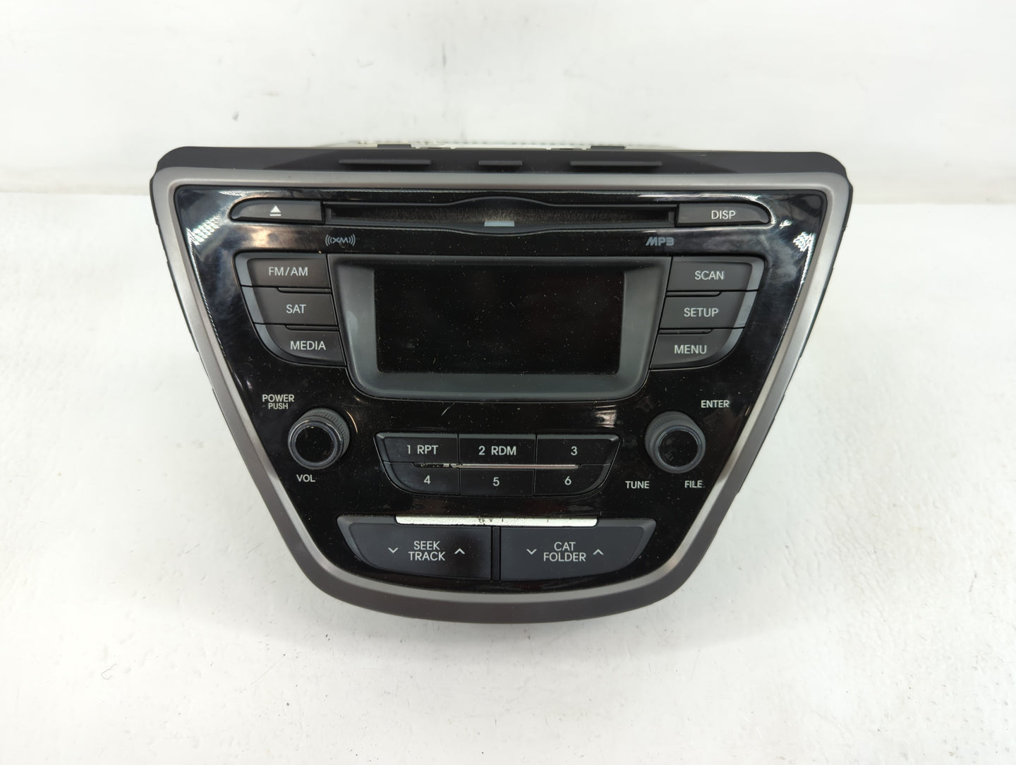 2014-2016 Hyundai Elantra Am Fm Cd Player Radio Receiver - Oemusedautoparts1.com