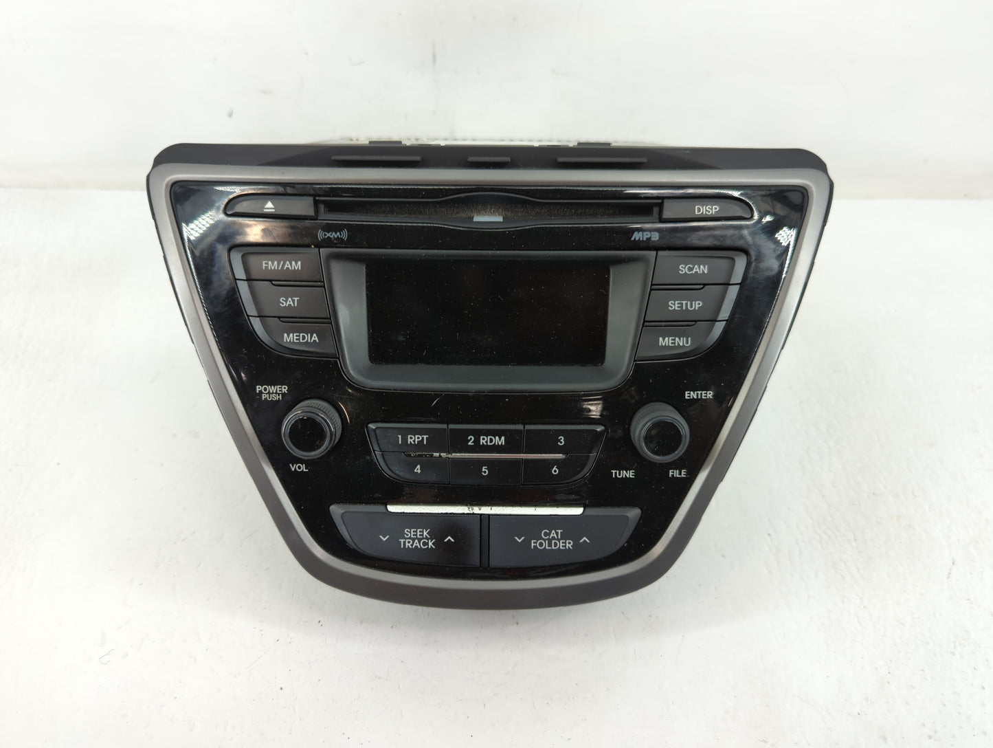 2014-2016 Hyundai Elantra Am Fm Cd Player Radio Receiver - Oemusedautoparts1.com
