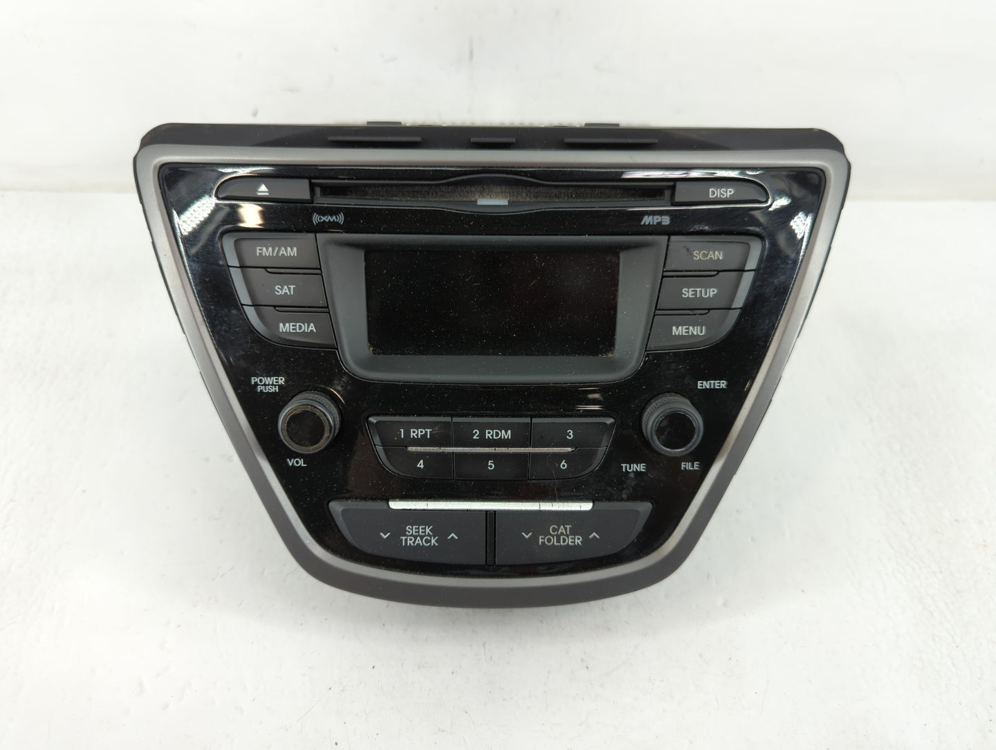2014-2016 Hyundai Elantra Am Fm Cd Player Radio Receiver - Oemusedautoparts1.com
