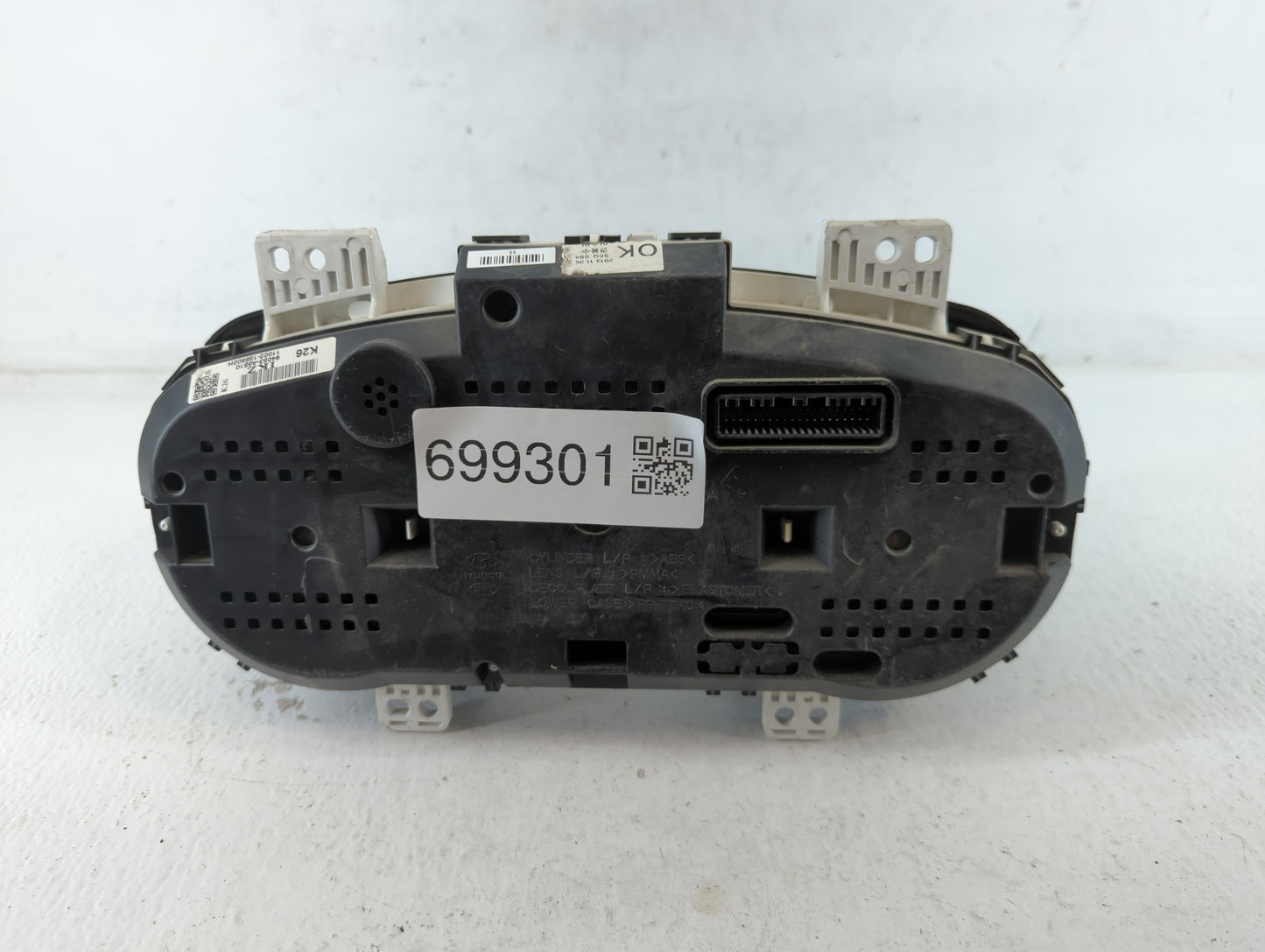 2013-2015 Hyundai Elantra Instrument Cluster Speedometer Gauges P/N:94053-A5510 Fits Fits 2013 2014 2015 OEM Used Auto Parts