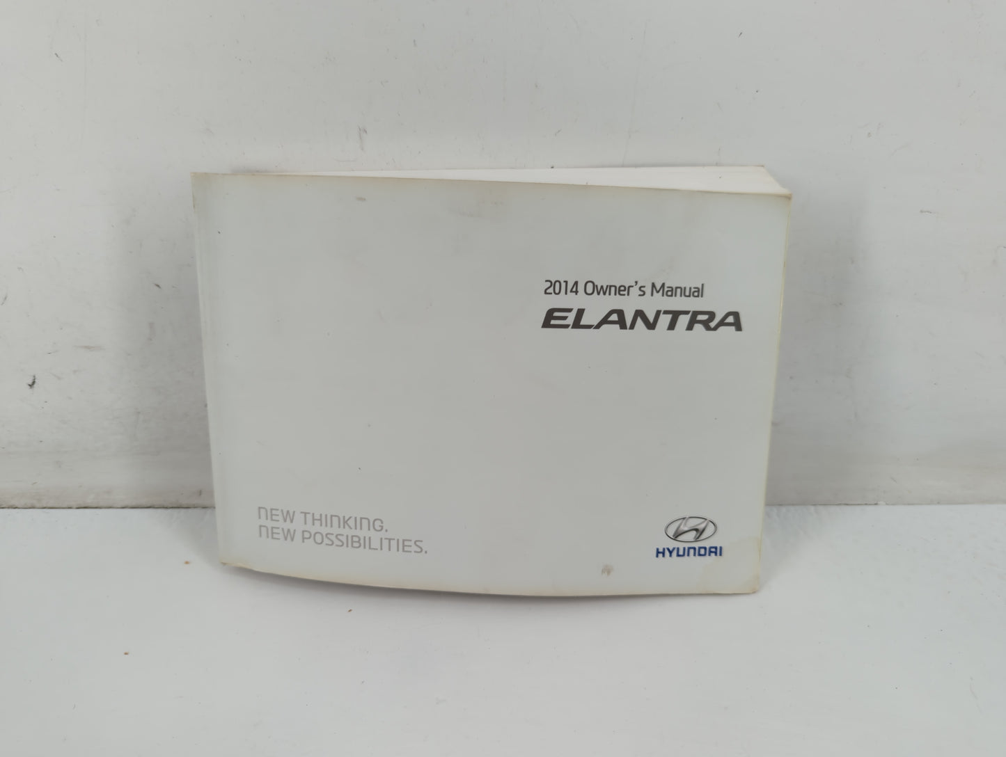 2014 Hyundai Elantra Owners Manual Book Guide P/N:A3Y0-ES43DE OEM Used Auto Parts - Oemusedautoparts1.com