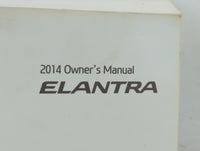 2014 Hyundai Elantra Owners Manual Book Guide P/N:A3Y0-ES43DE OEM Used Auto Parts - Oemusedautoparts1.com
