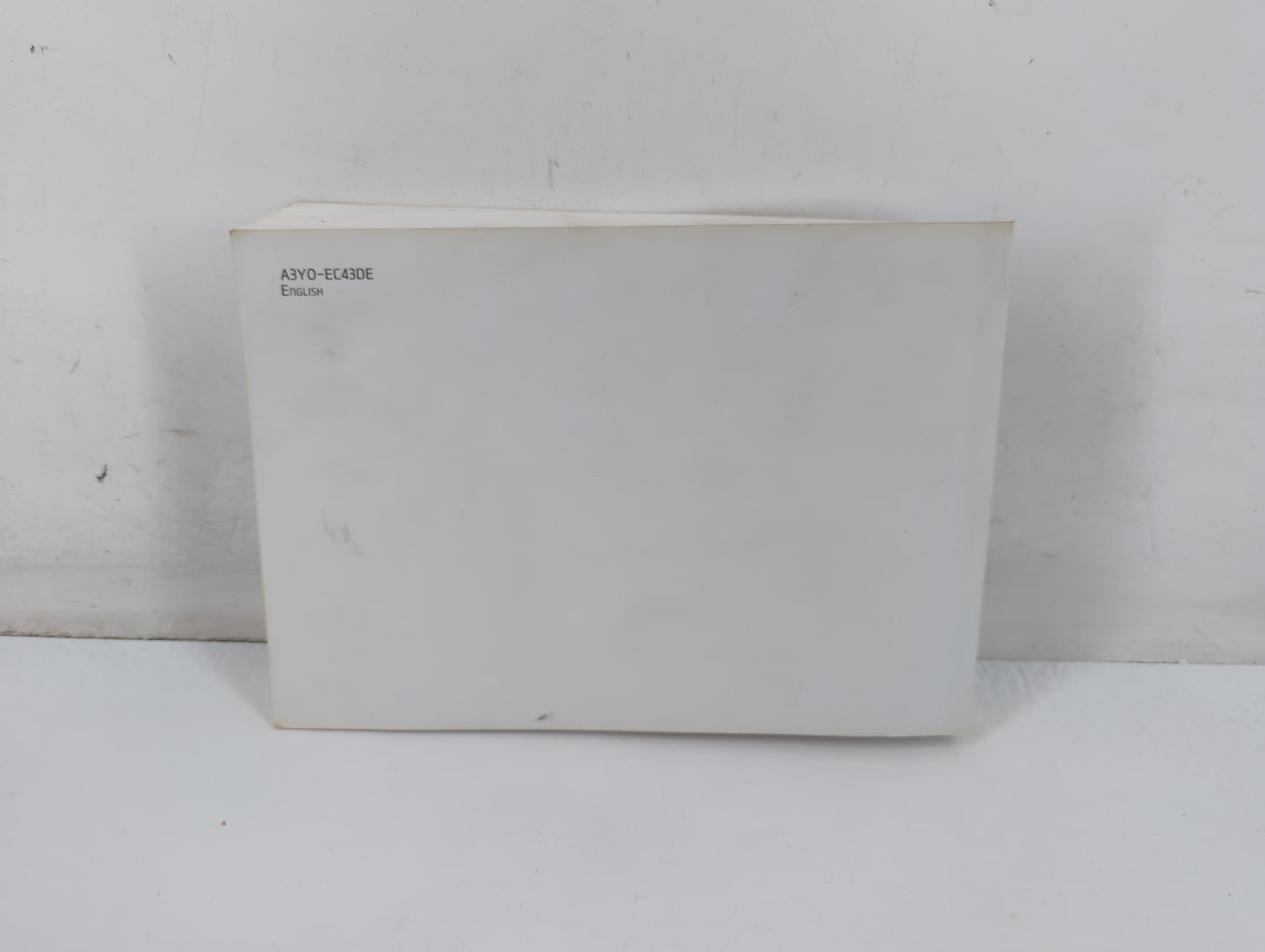 2014 Hyundai Elantra Owners Manual Book Guide P/N:A3Y0-ES43DE OEM Used Auto Parts - Oemusedautoparts1.com