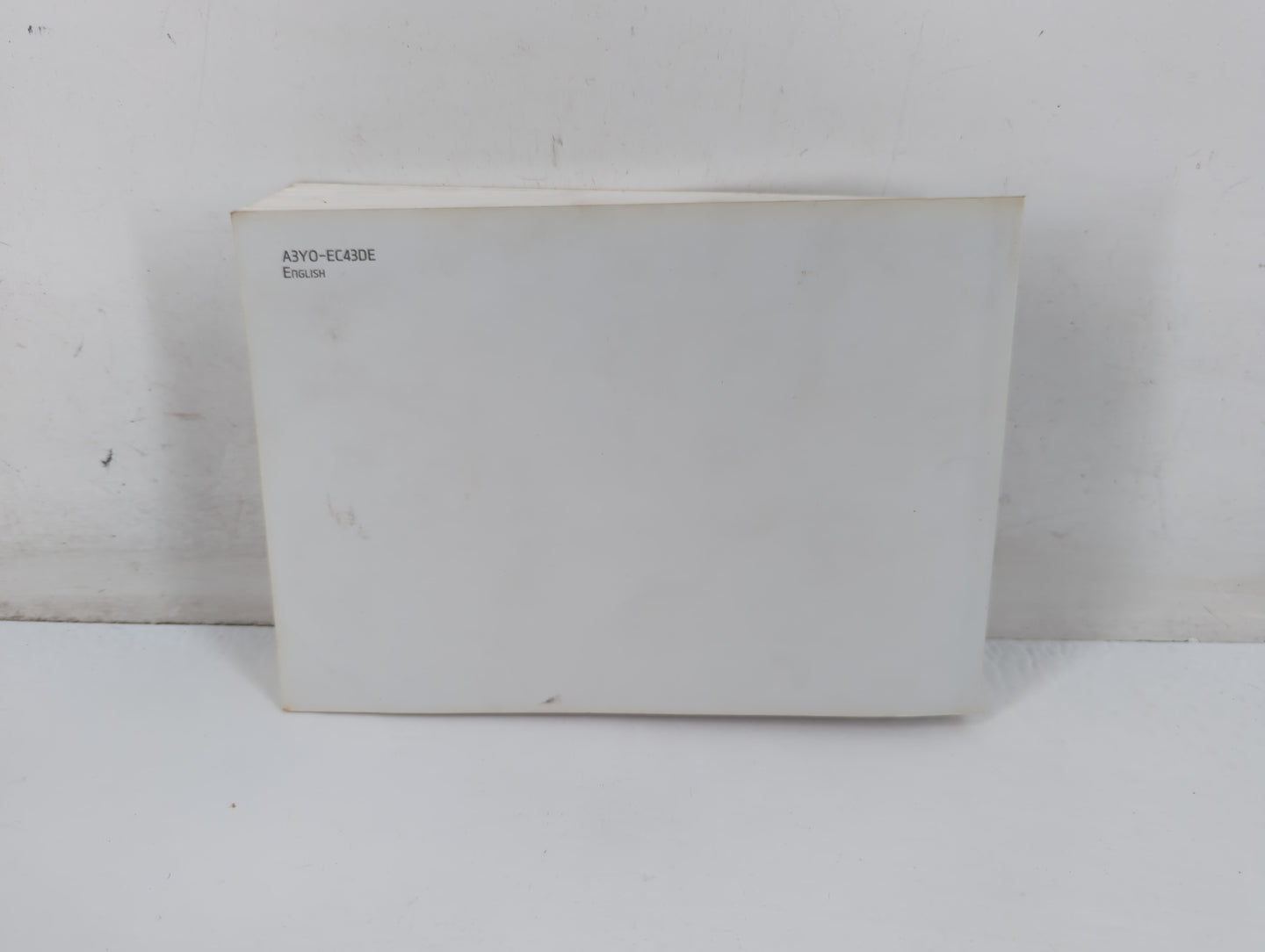 2014 Hyundai Elantra Owners Manual Book Guide P/N:A3Y0-ES43DE OEM Used Auto Parts - Oemusedautoparts1.com