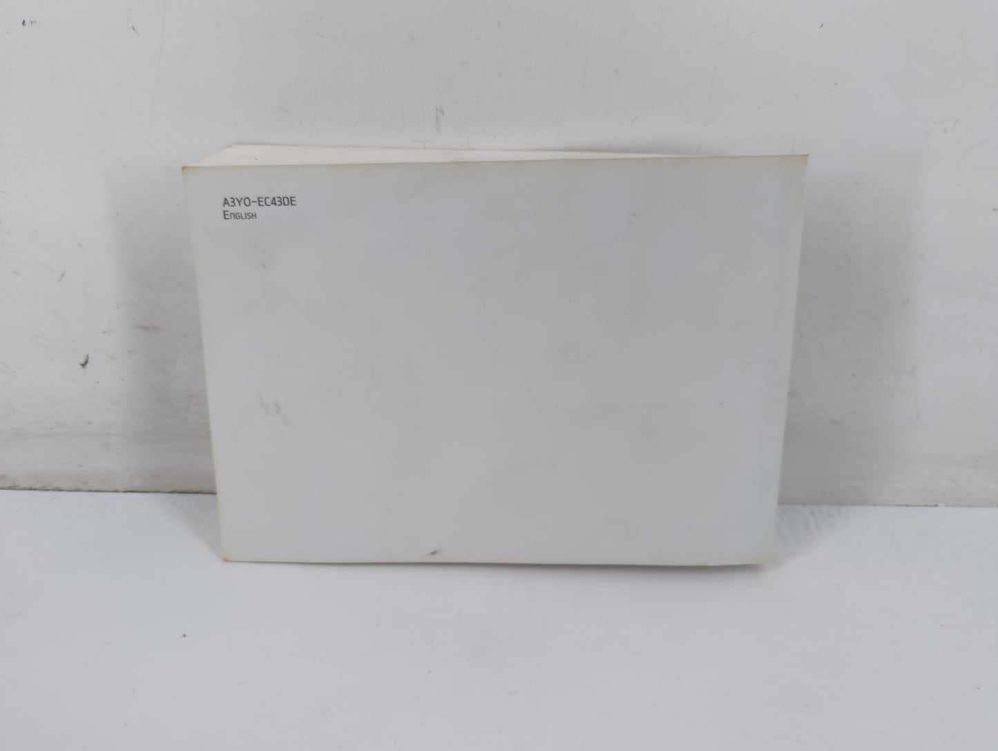 2014 Hyundai Elantra Owners Manual Book Guide P/N:A3Y0-ES43DE OEM Used Auto Parts - Oemusedautoparts1.com