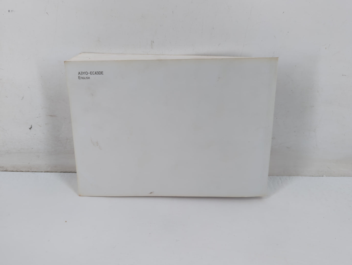 2014 Hyundai Elantra Owners Manual Book Guide P/N:A3Y0-ES43DE OEM Used Auto Parts - Oemusedautoparts1.com