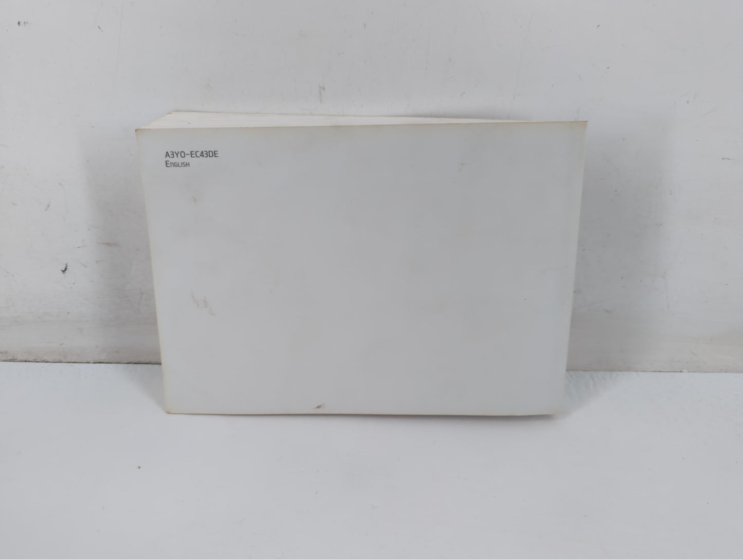 2014 Hyundai Elantra Owners Manual Book Guide P/N:A3Y0-ES43DE OEM Used Auto Parts - Oemusedautoparts1.com