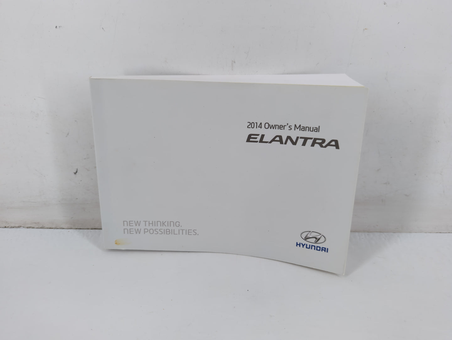 2014 Hyundai Elantra Owners Manual Book Guide P/N:A3Y0-EC43DE OEM Used Auto Parts - Oemusedautoparts1.com