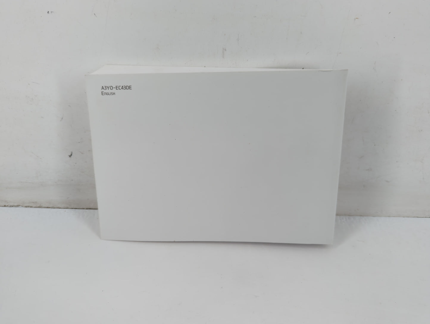 2014 Hyundai Elantra Owners Manual Book Guide P/N:A3Y0-EC43DE OEM Used Auto Parts - Oemusedautoparts1.com