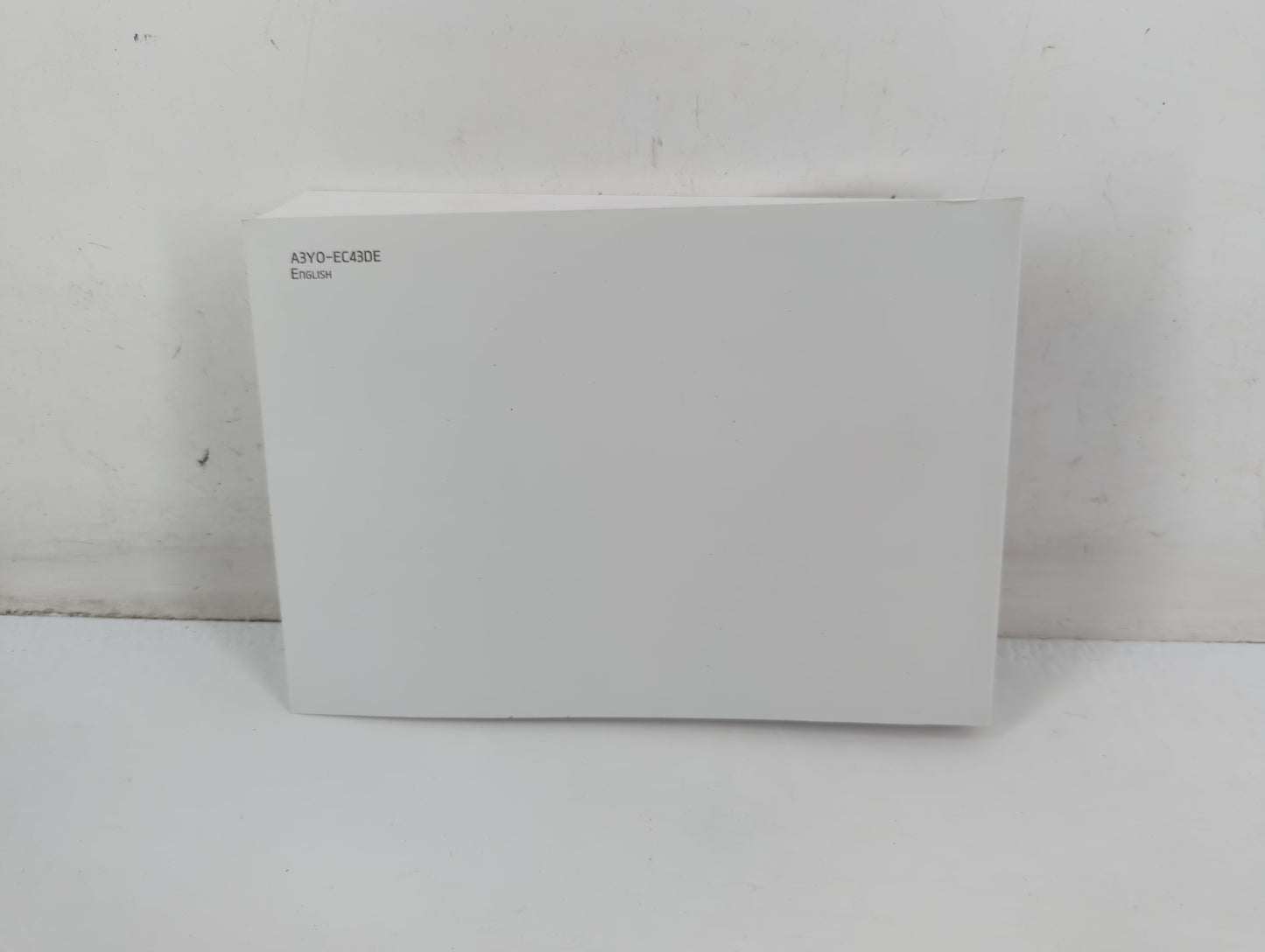 2014 Hyundai Elantra Owners Manual Book Guide P/N:A3Y0-EC43DE OEM Used Auto Parts - Oemusedautoparts1.com
