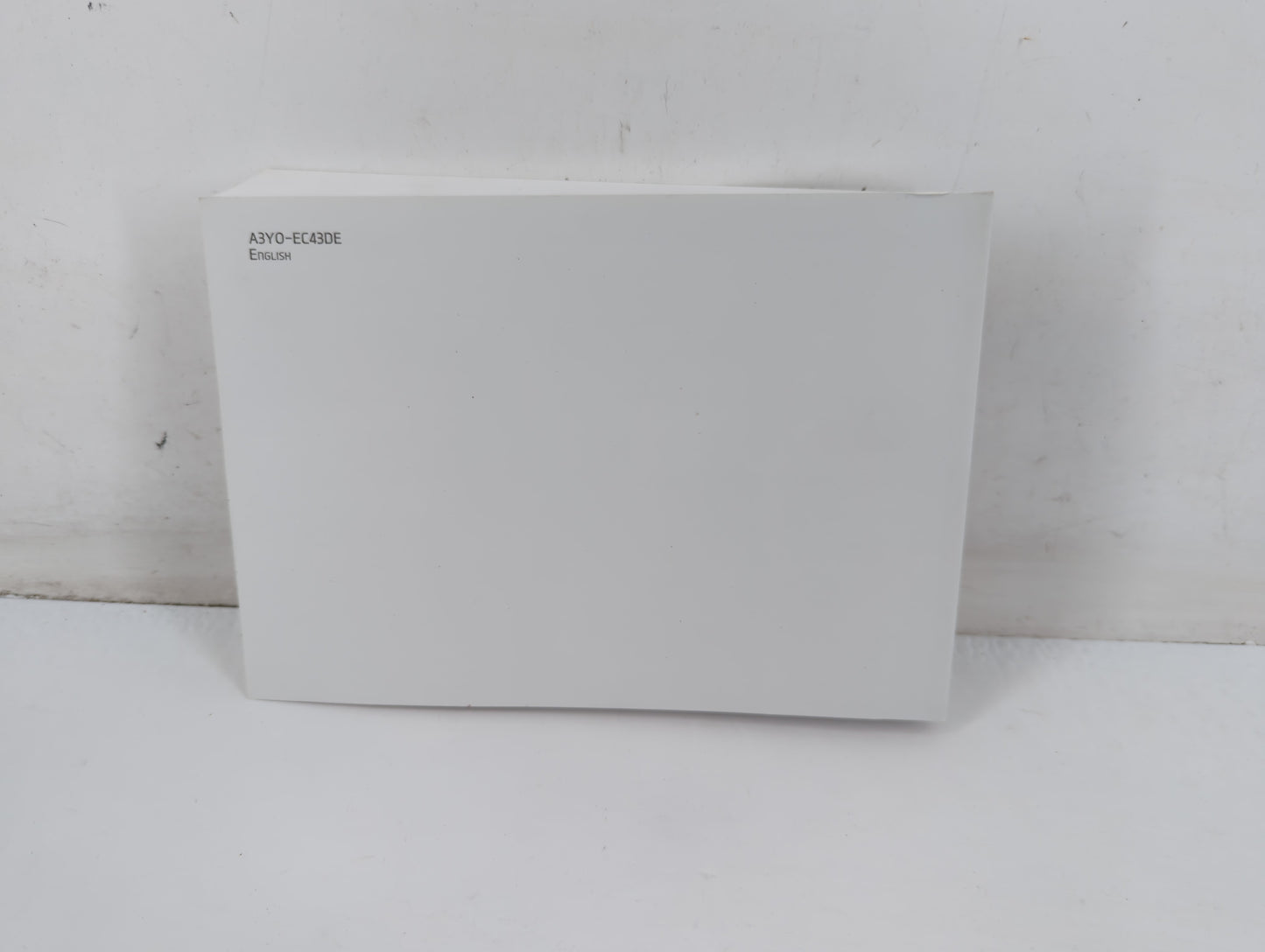 2014 Hyundai Elantra Owners Manual Book Guide P/N:A3Y0-EC43DE OEM Used Auto Parts - Oemusedautoparts1.com