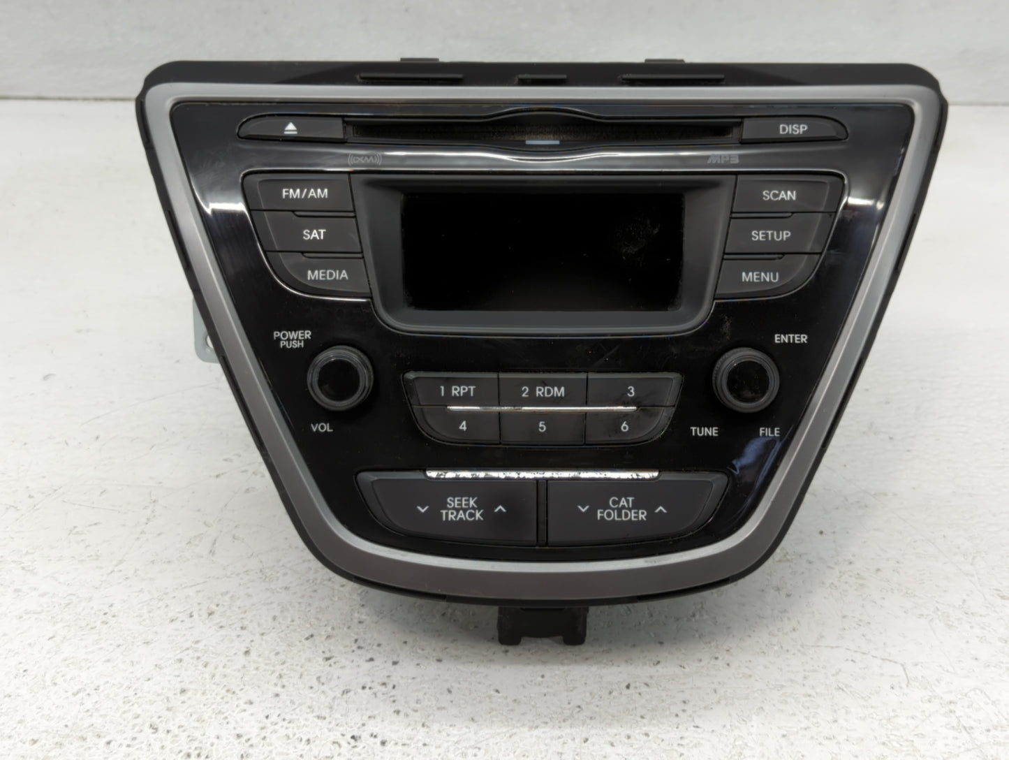 2014-2016 Hyundai Elantra Radio AM FM Cd Player Receiver Replacement P/N:96170-3X156 Fits Fits 2014 2015 2016 OEM Used Auto 