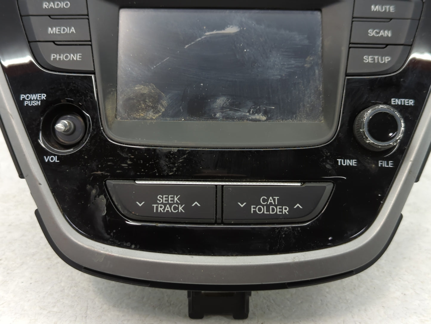 2014-2016 Hyundai Elantra Am Fm Cd Player Radio Receiver - Oemusedautoparts1.com