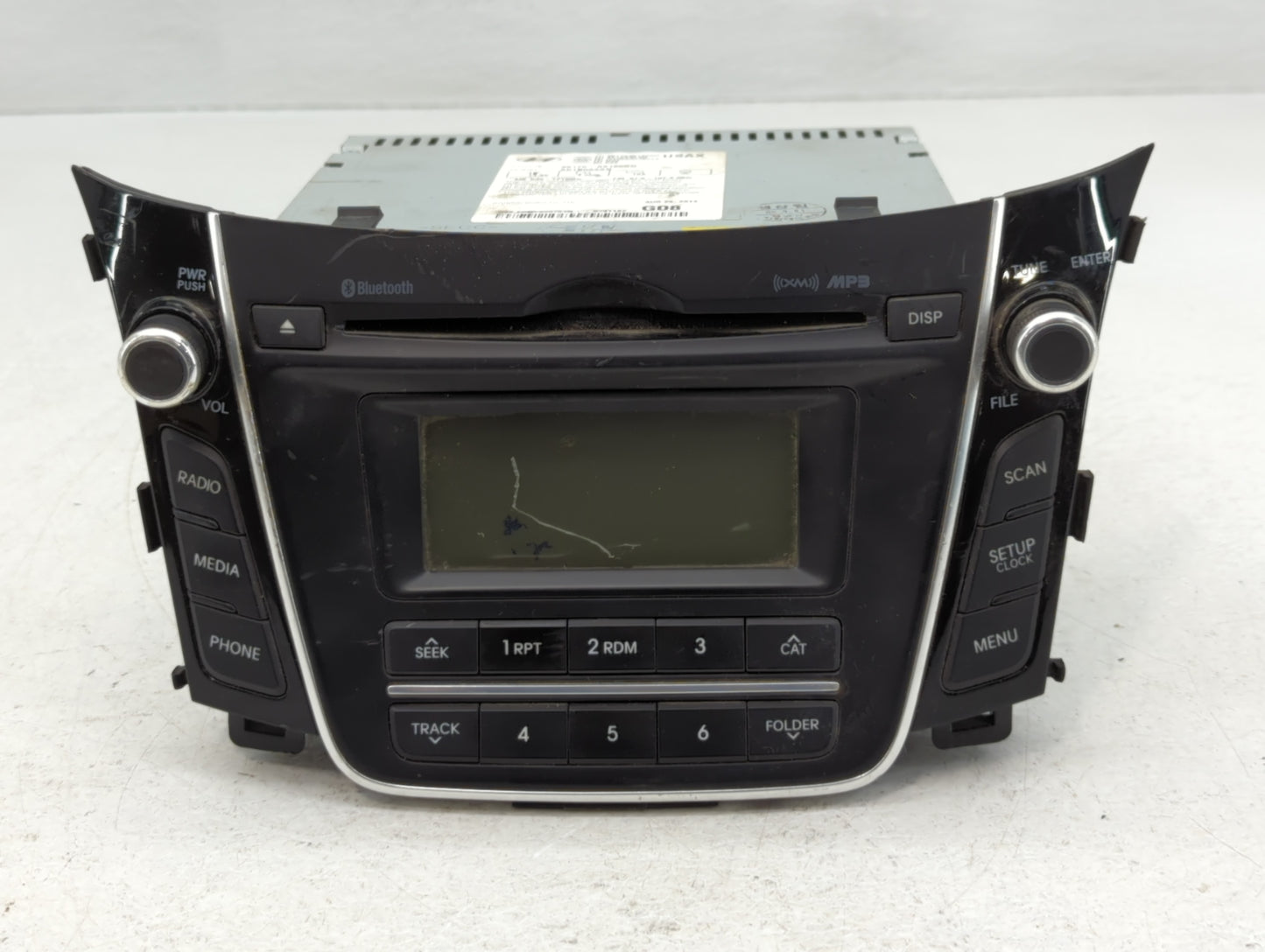Hyundai Elantra Am Fm Cd Player Radio Receiver - Oemusedautoparts1.com