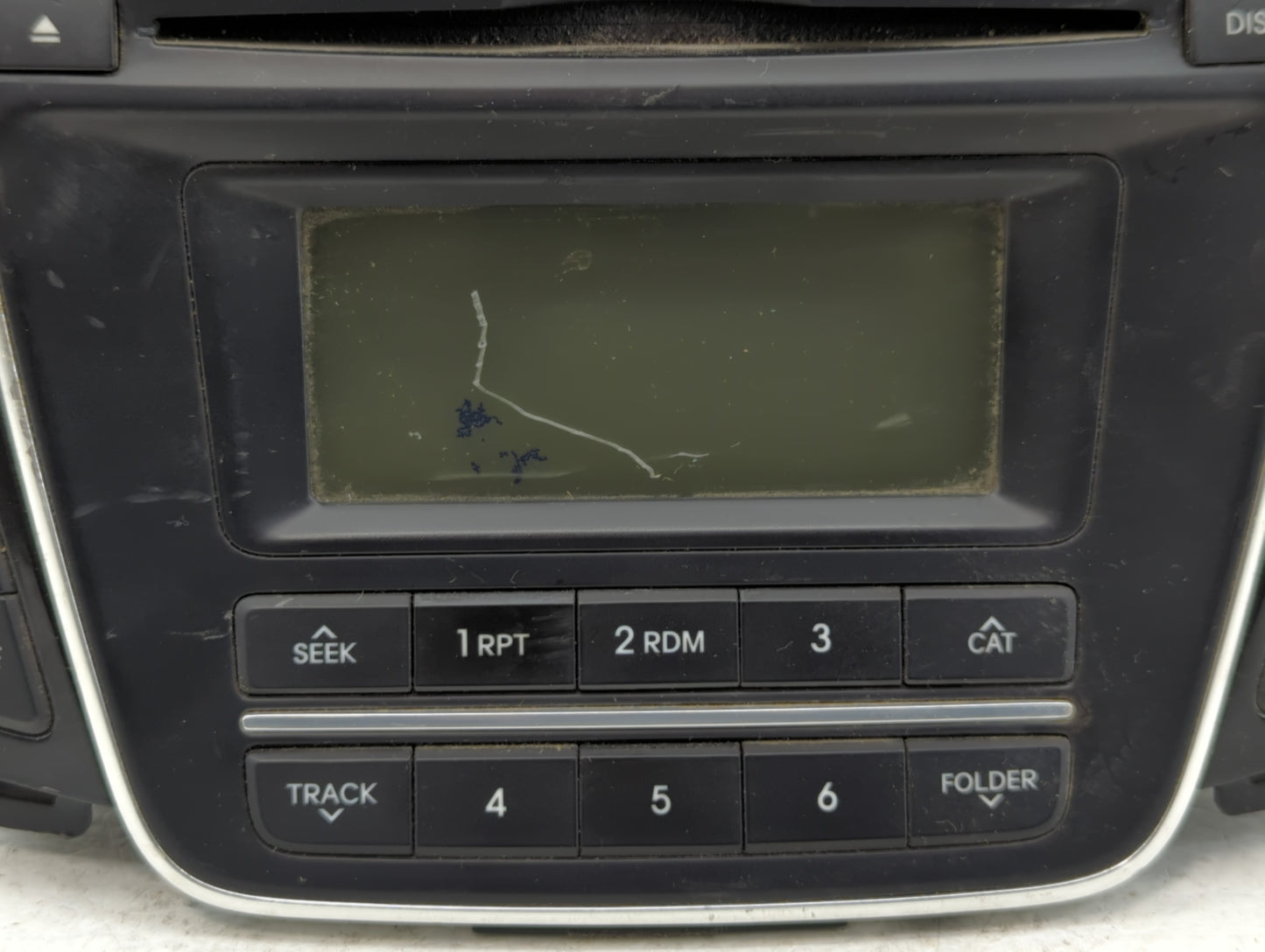 Hyundai Elantra Am Fm Cd Player Radio Receiver - Oemusedautoparts1.com