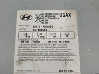 Hyundai Elantra Am Fm Cd Player Radio Receiver - Oemusedautoparts1.com